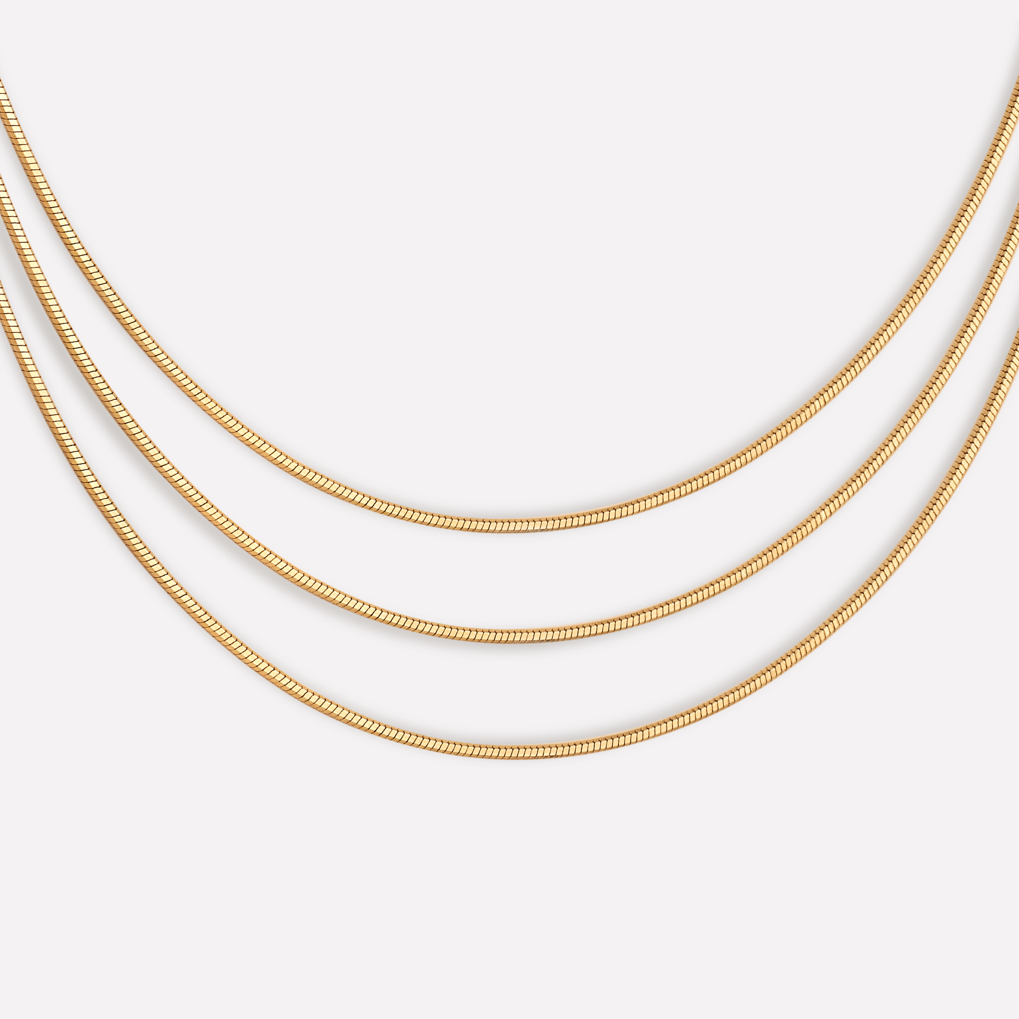 Whispers Chain Golden Necklace