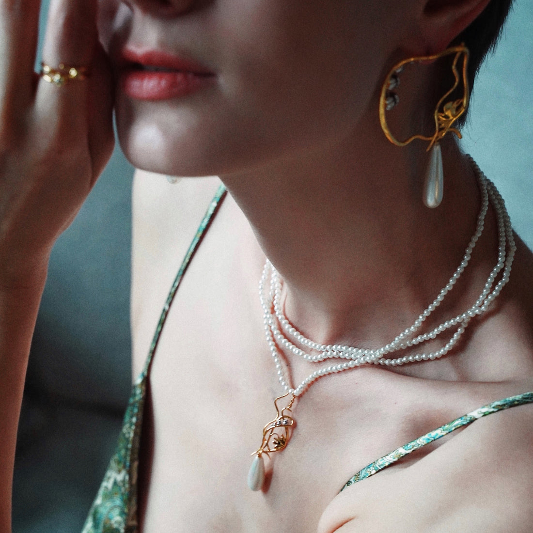 Lily of the Valley Earrings