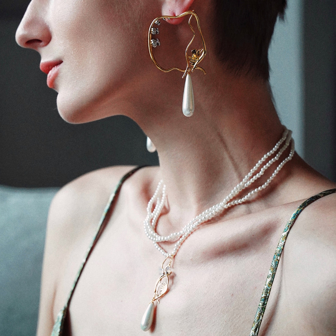 Lily of the Valley Earrings