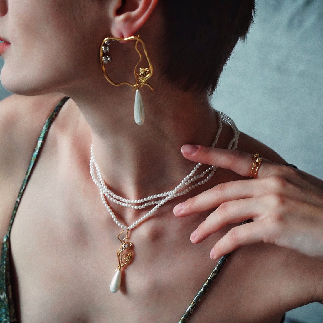 Lily of the Valley Earrings