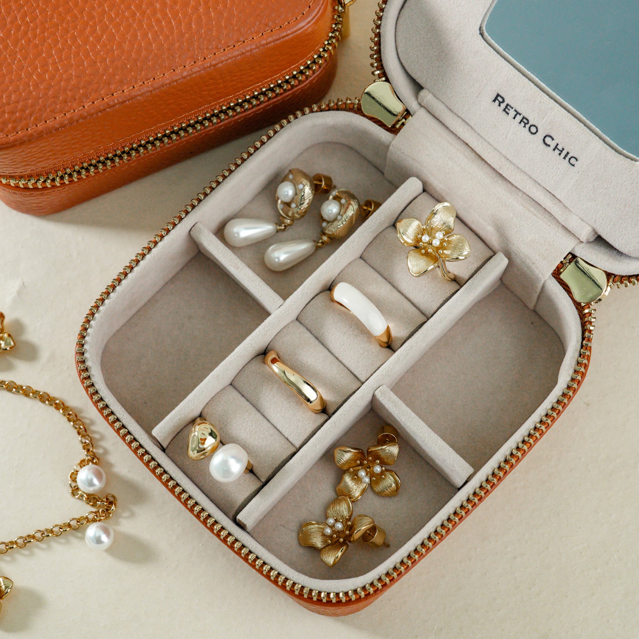 Leather Jewelry Box