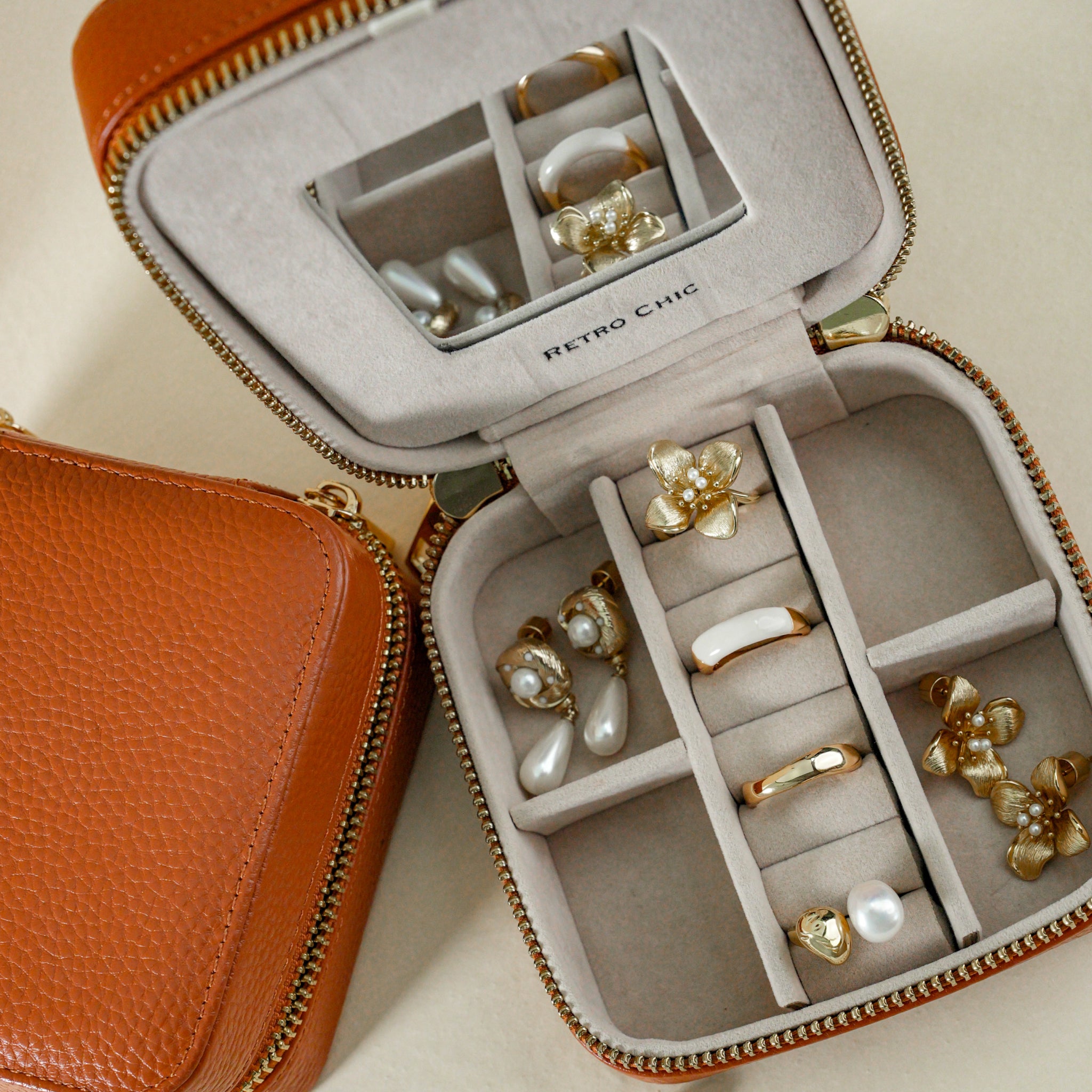 Leather Jewelry Box