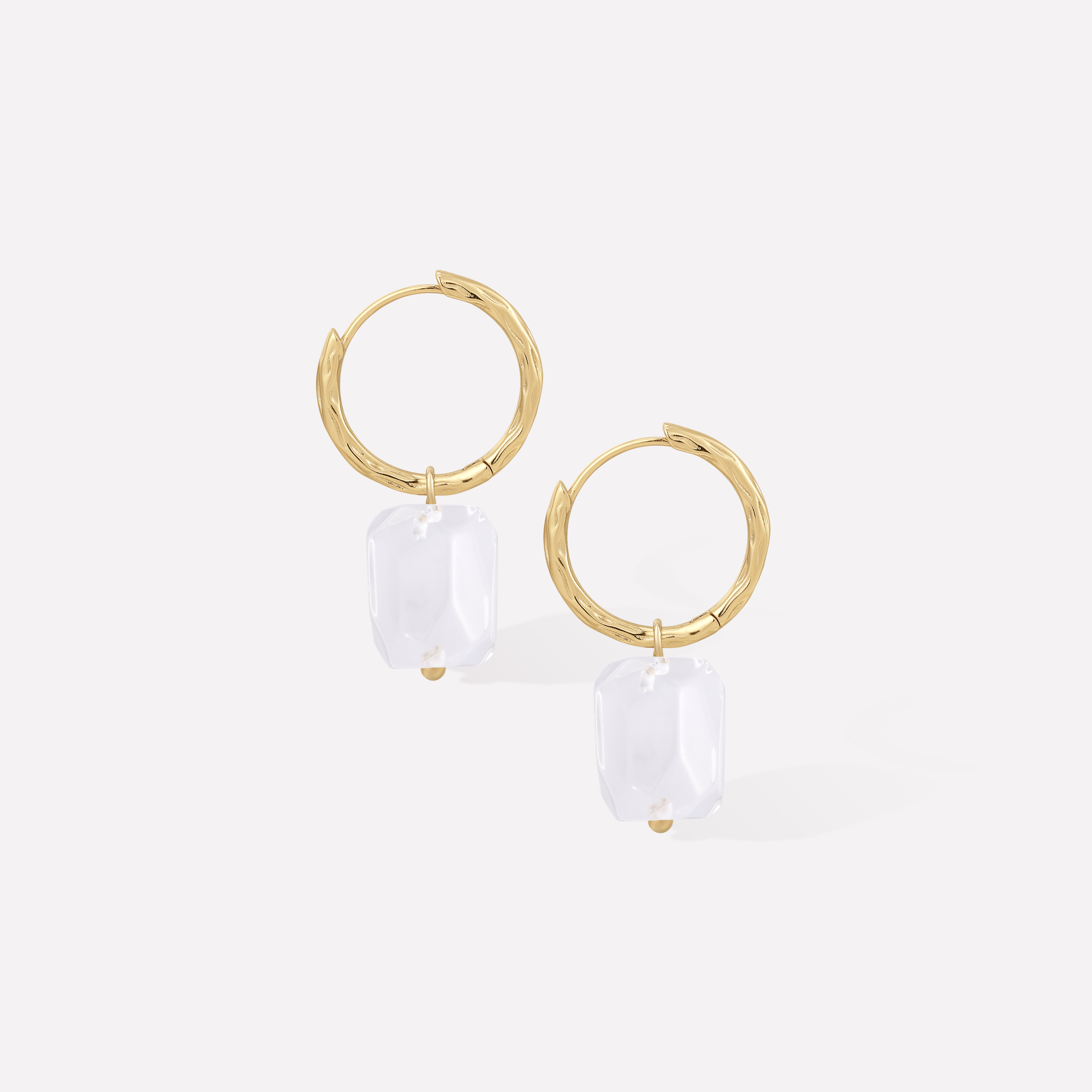 Fluffy Cloud Earrings