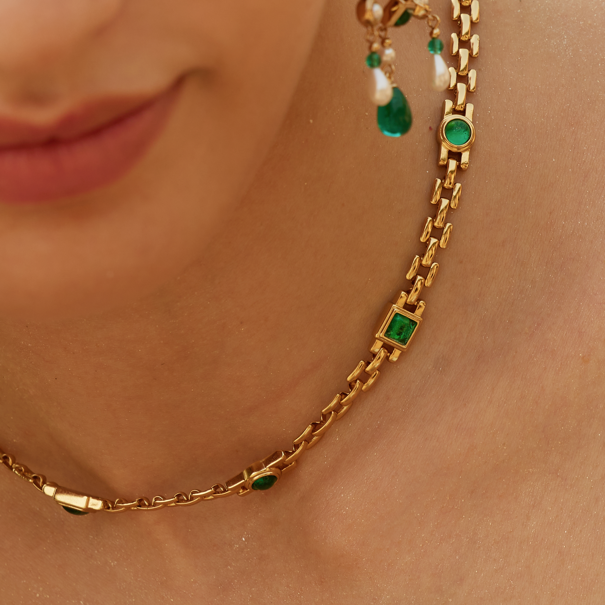 Collar Verde Imperio Bizantino