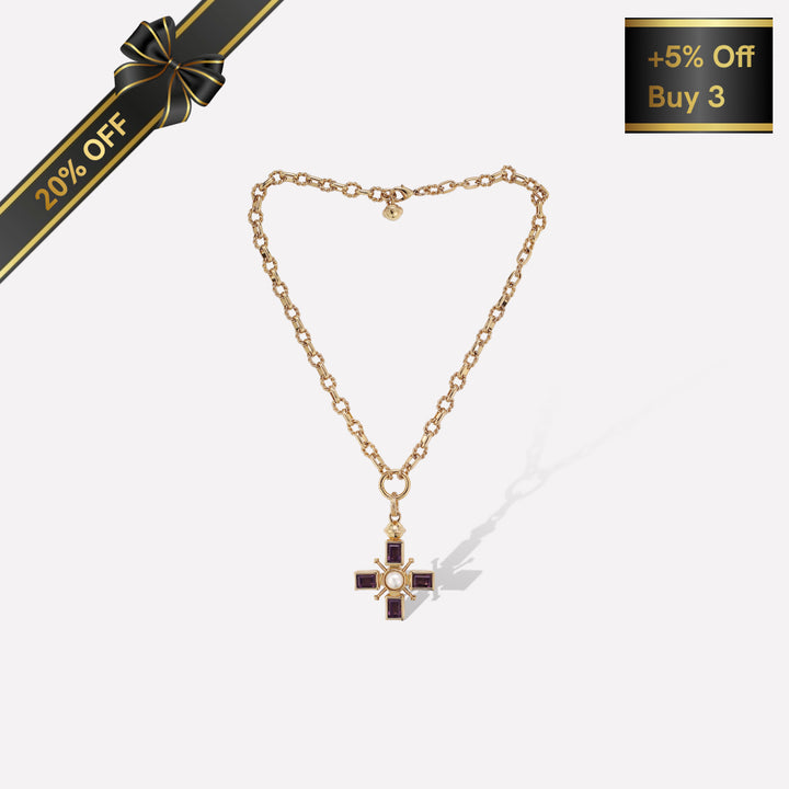 Byzantine Cross Necklace