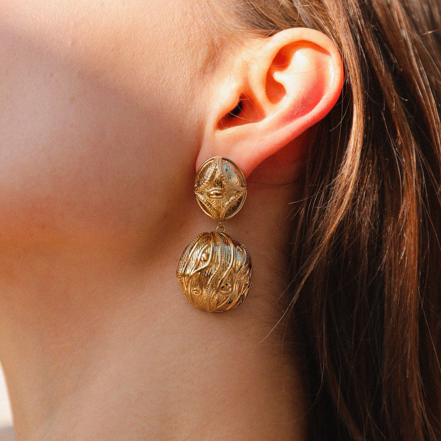 Amulet Eye Earrings