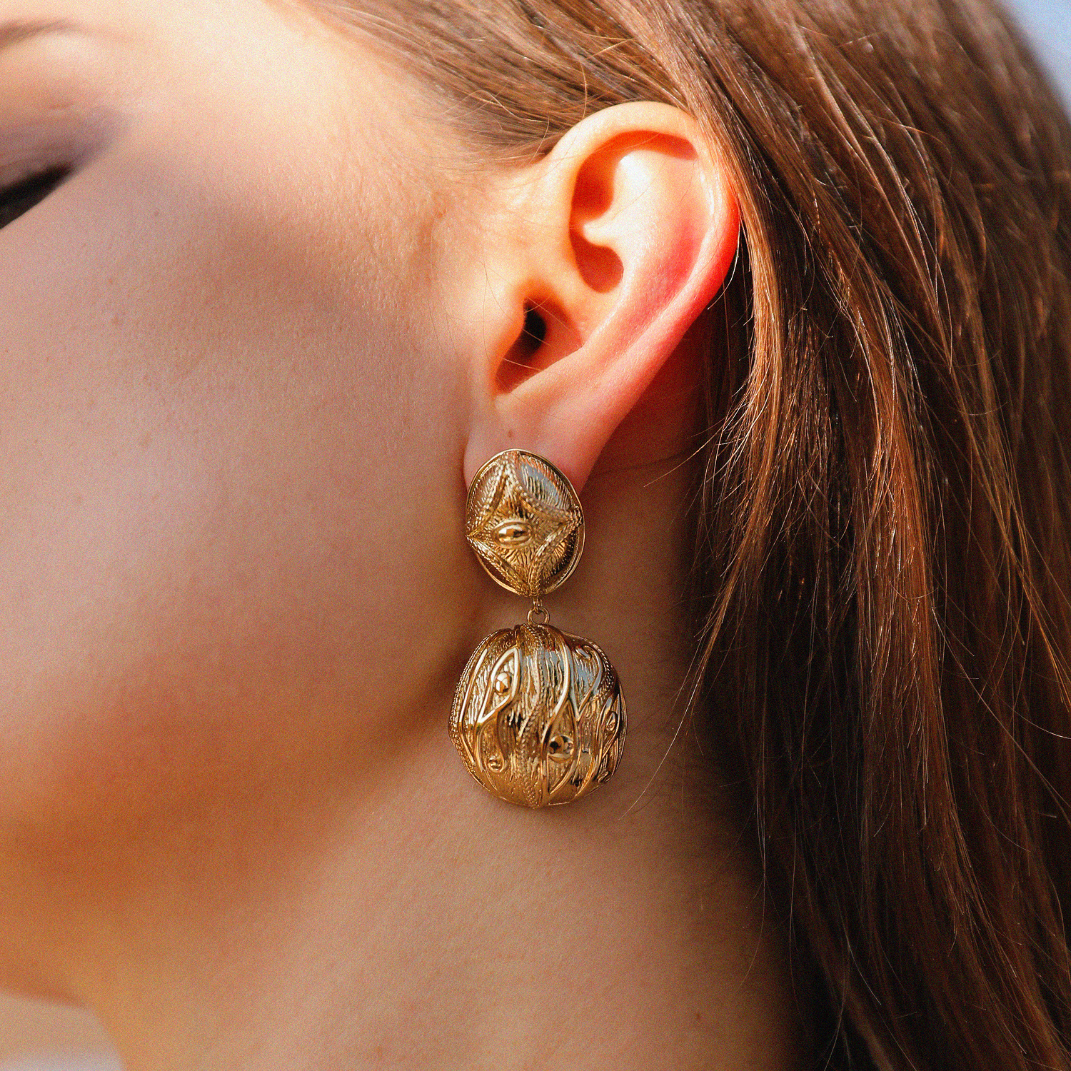 Amulet Eye Earrings