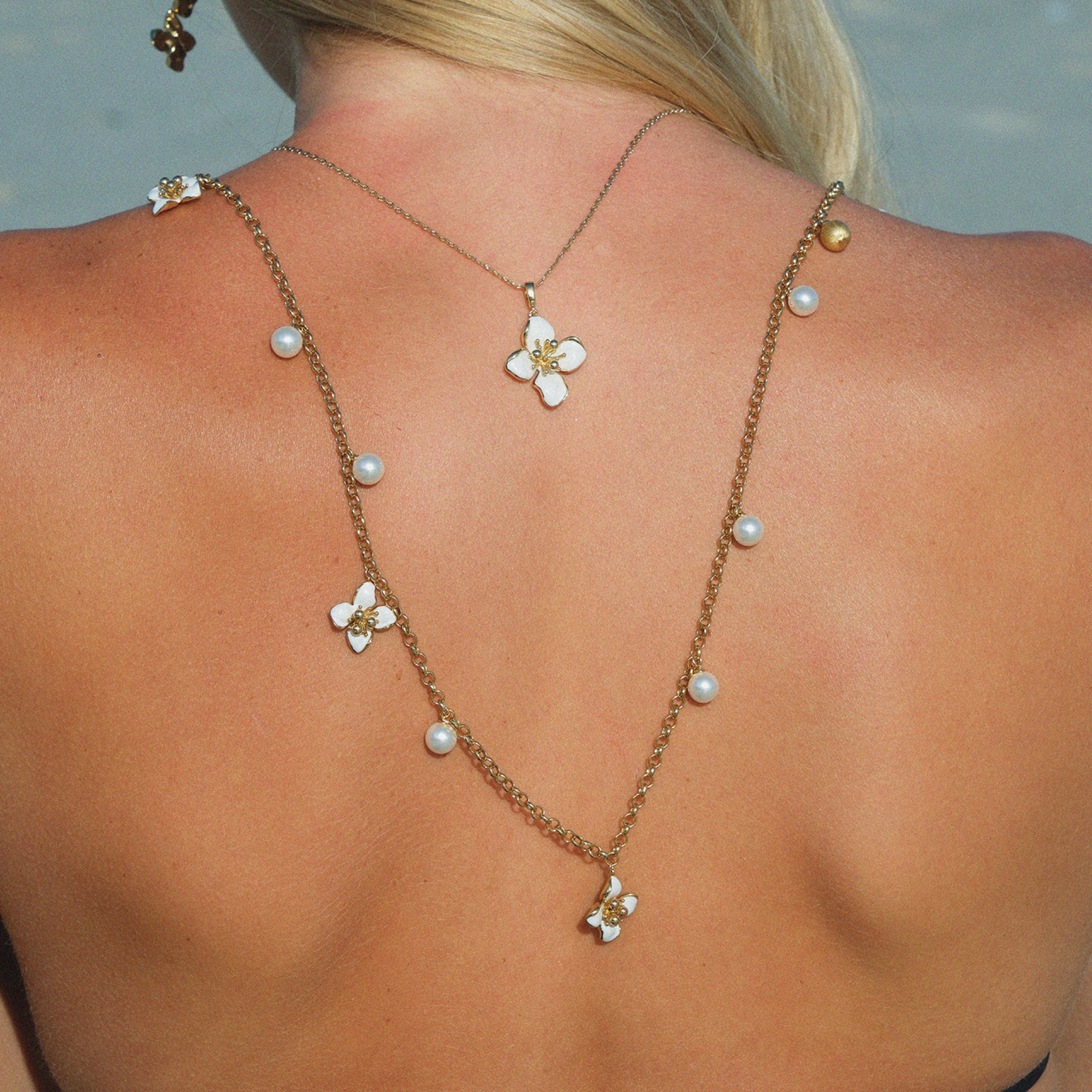 Iris Blossom Necklace