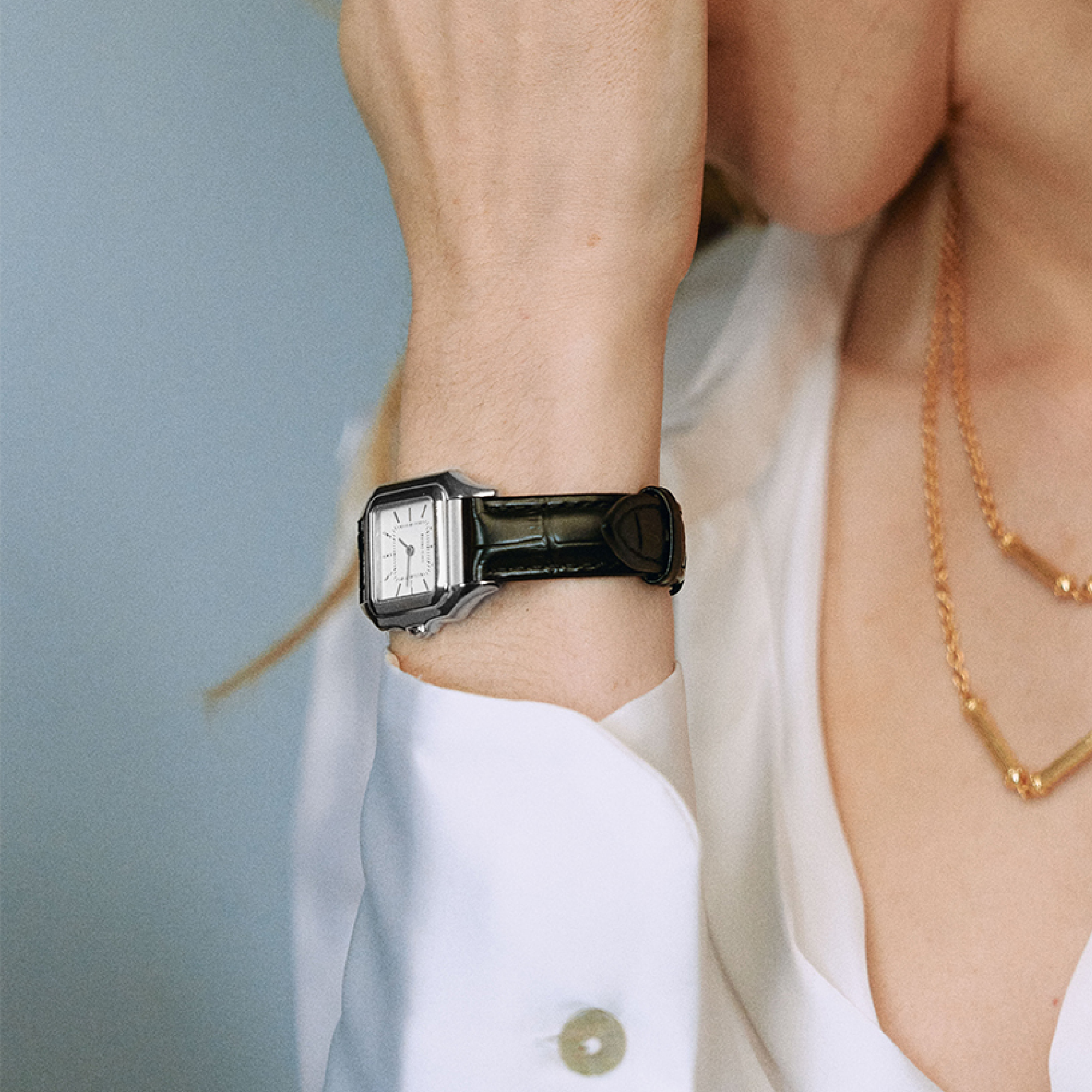 Vatican Majesty Watch - Black & Silver