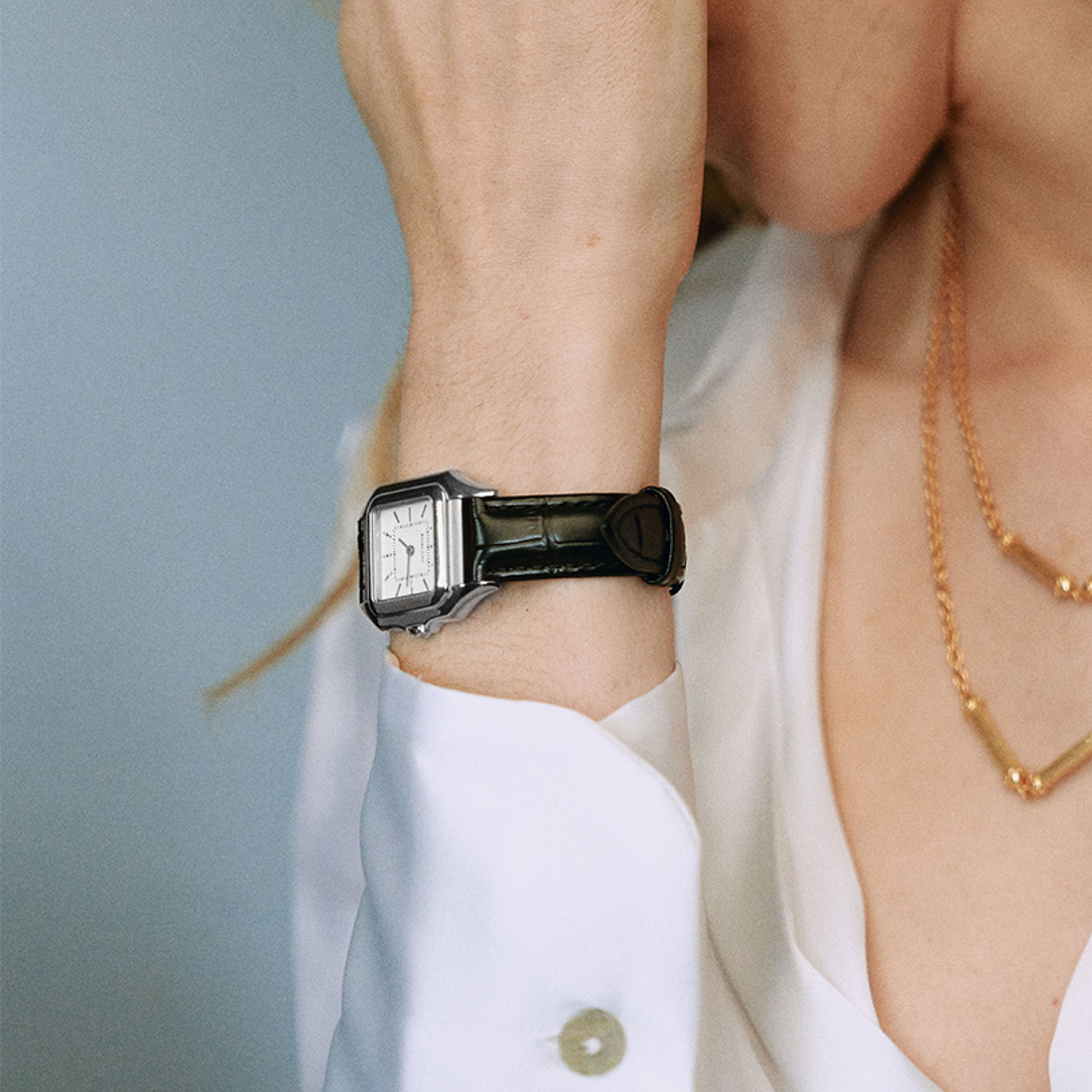 Vatican Majesty Watch - Black & Silver