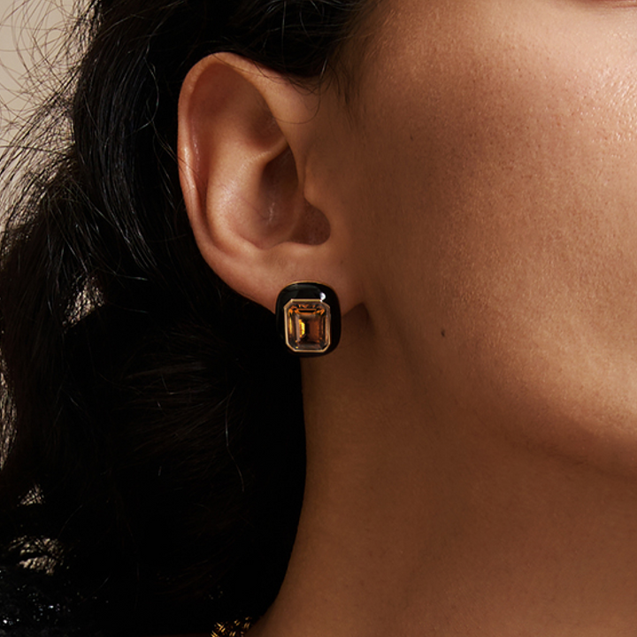 Roman Night Ear Studs