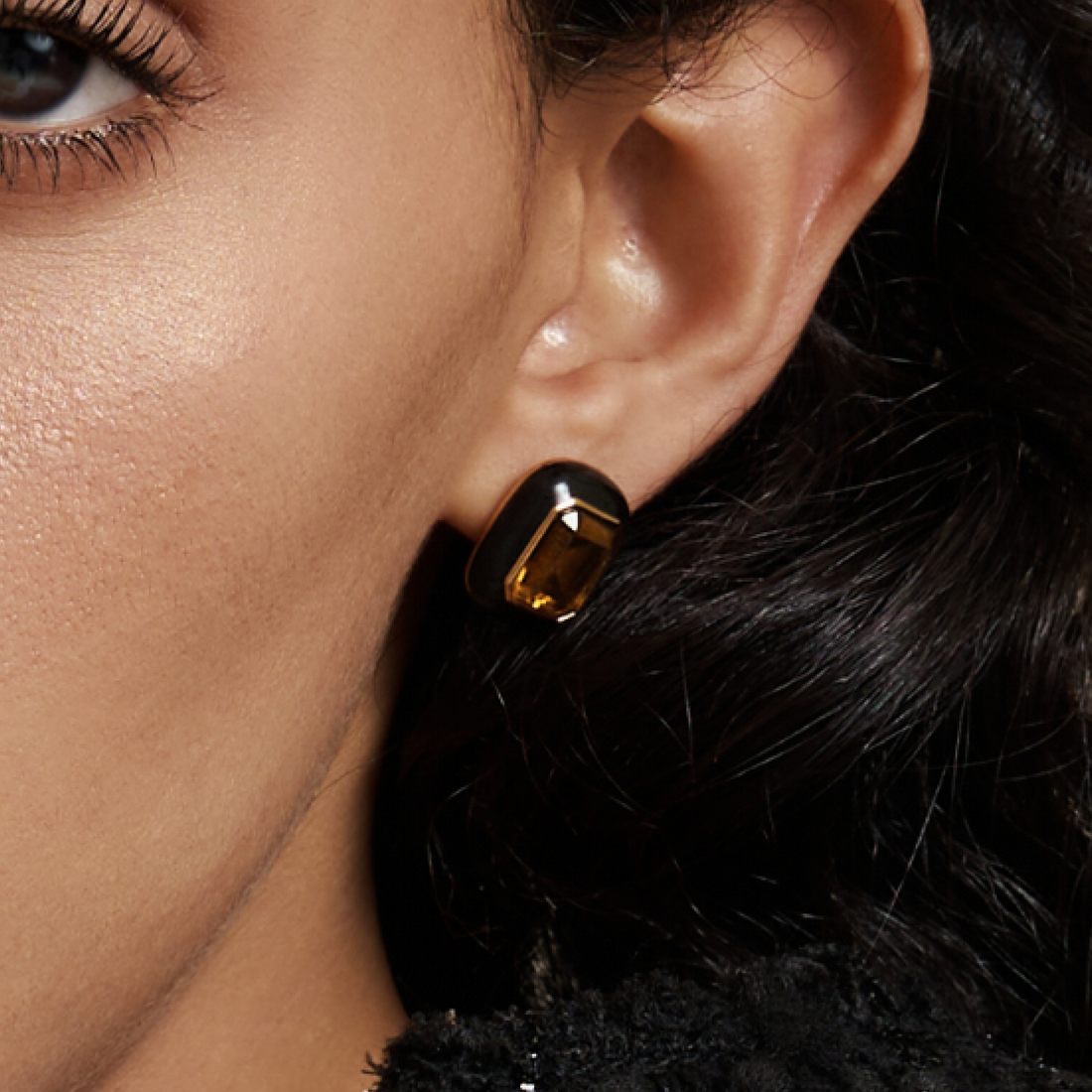 Roman Night Ear Studs