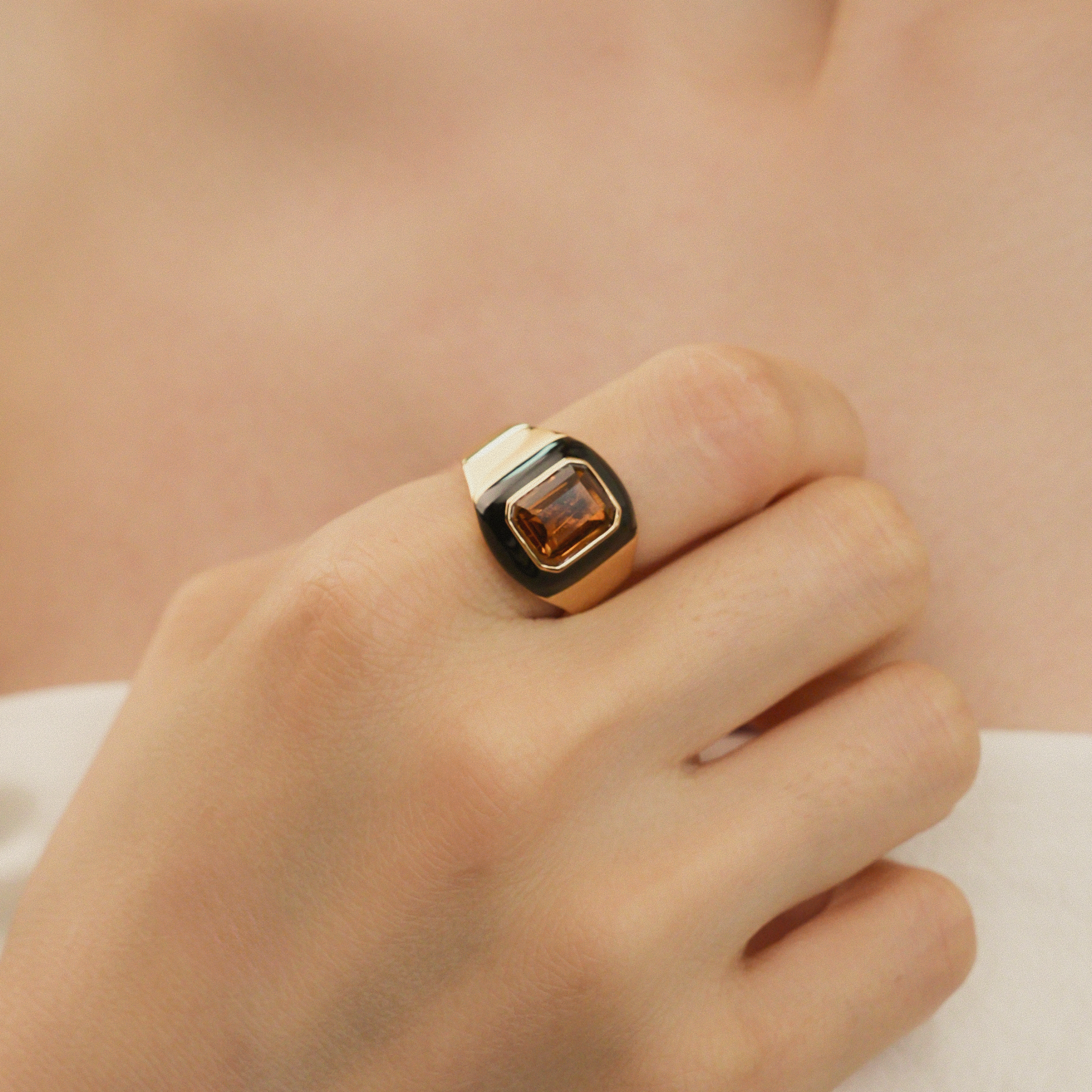 Roman Night Ring - Adjustable