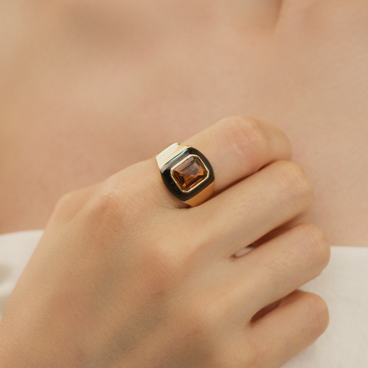 Roman Night Ring - Adjustable