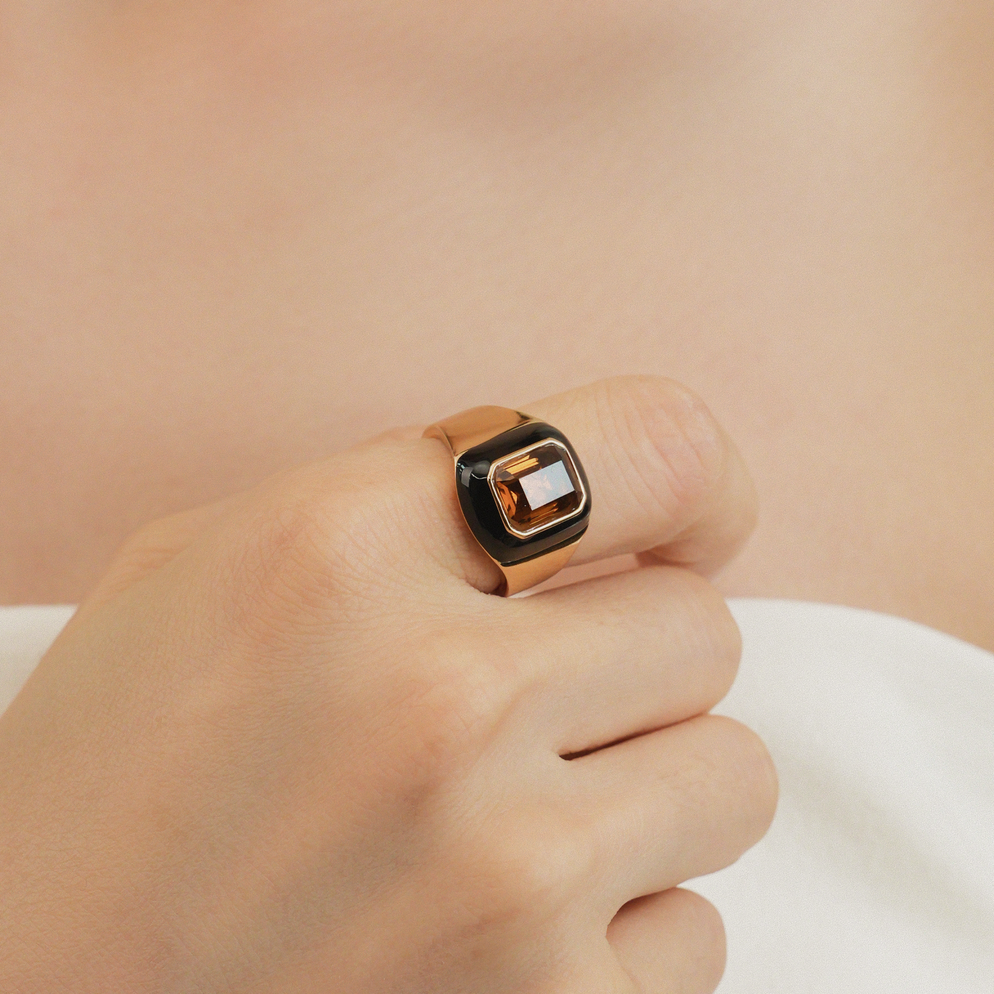 Roman Night Ring - Adjustable