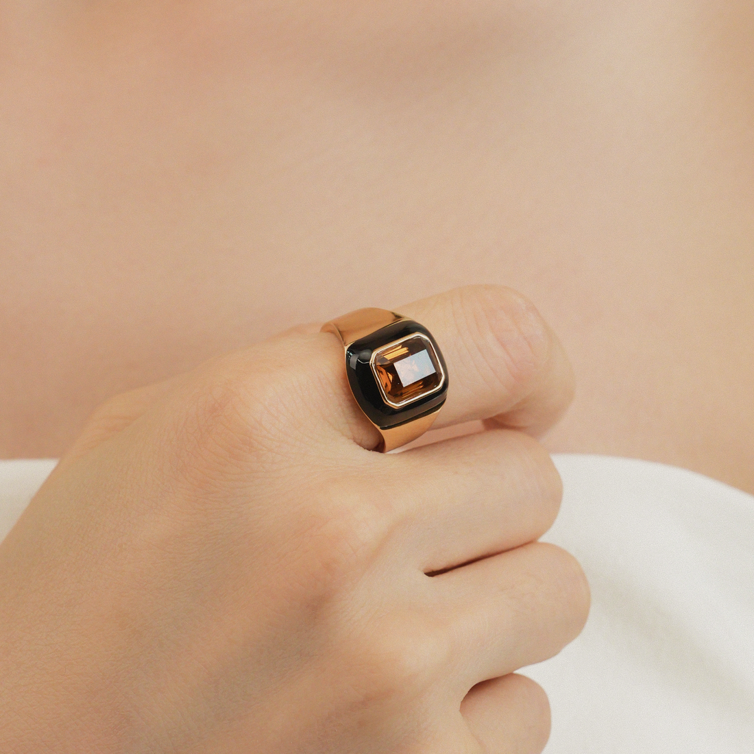 Roman Night Ring - Adjustable