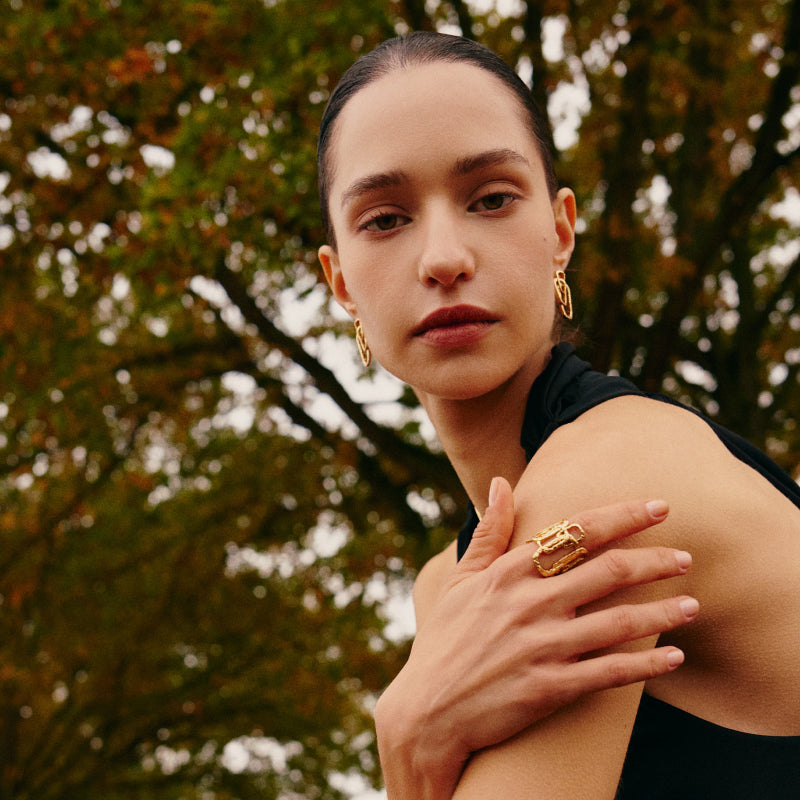 Roman Arc Golden Ring