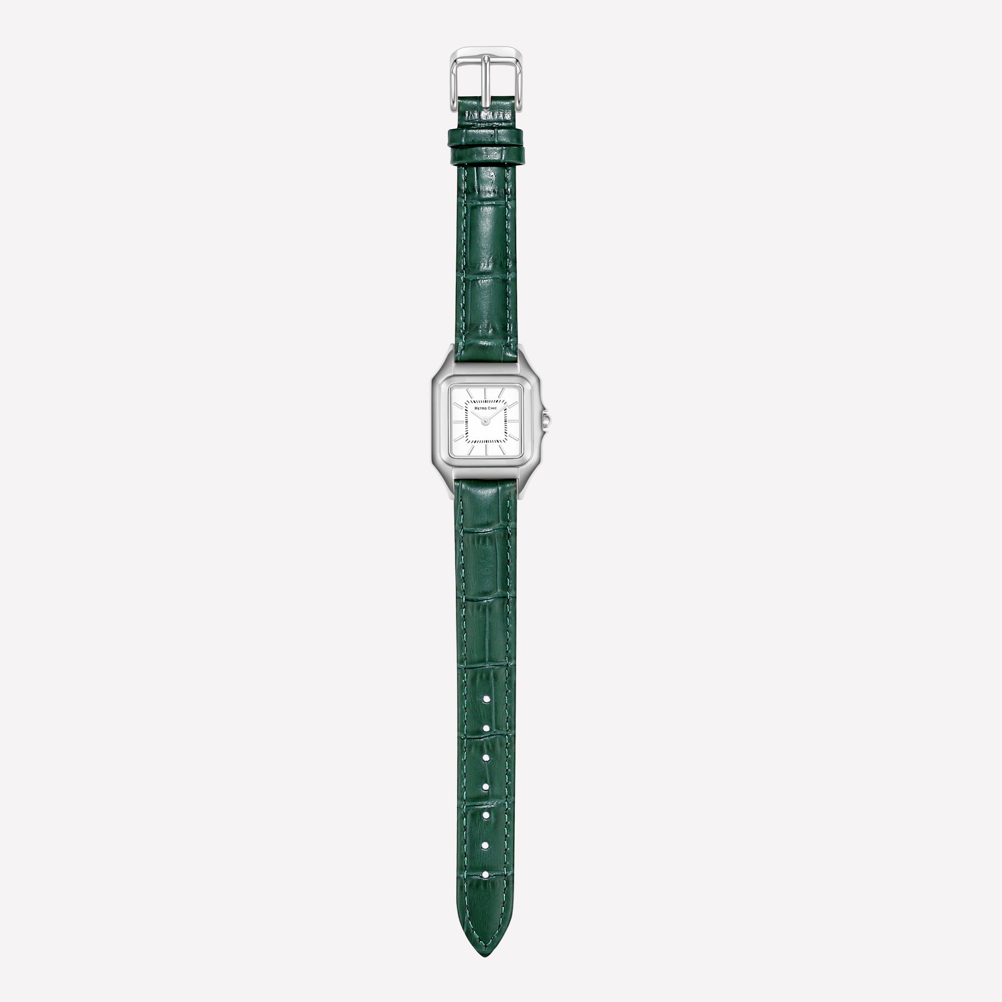 Vatican Majesty Watch - Green & Silver