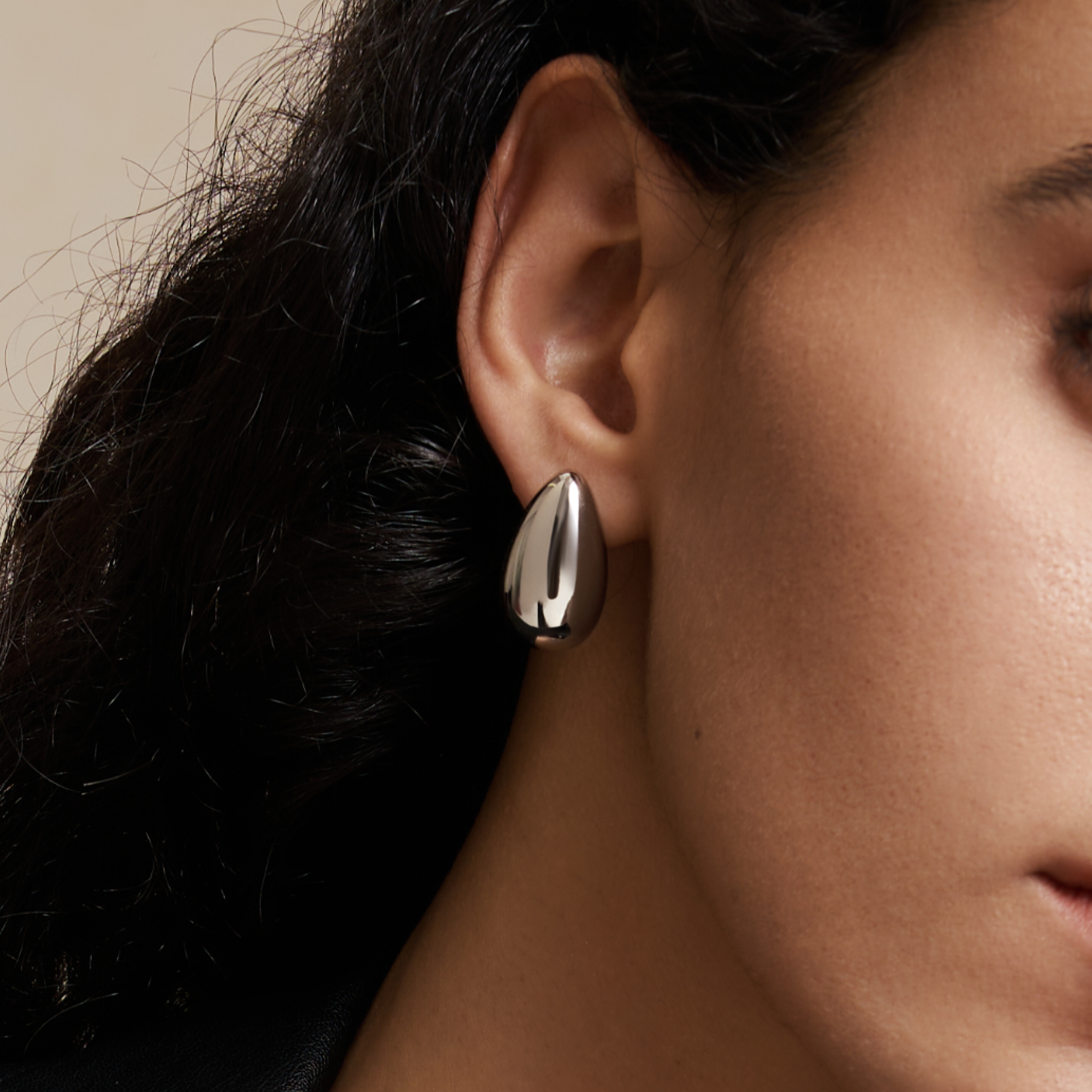 Drop Silver Earrings