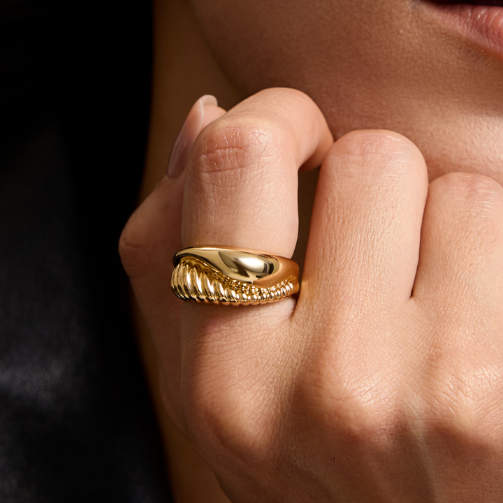 Drop Ring - Gold Plated