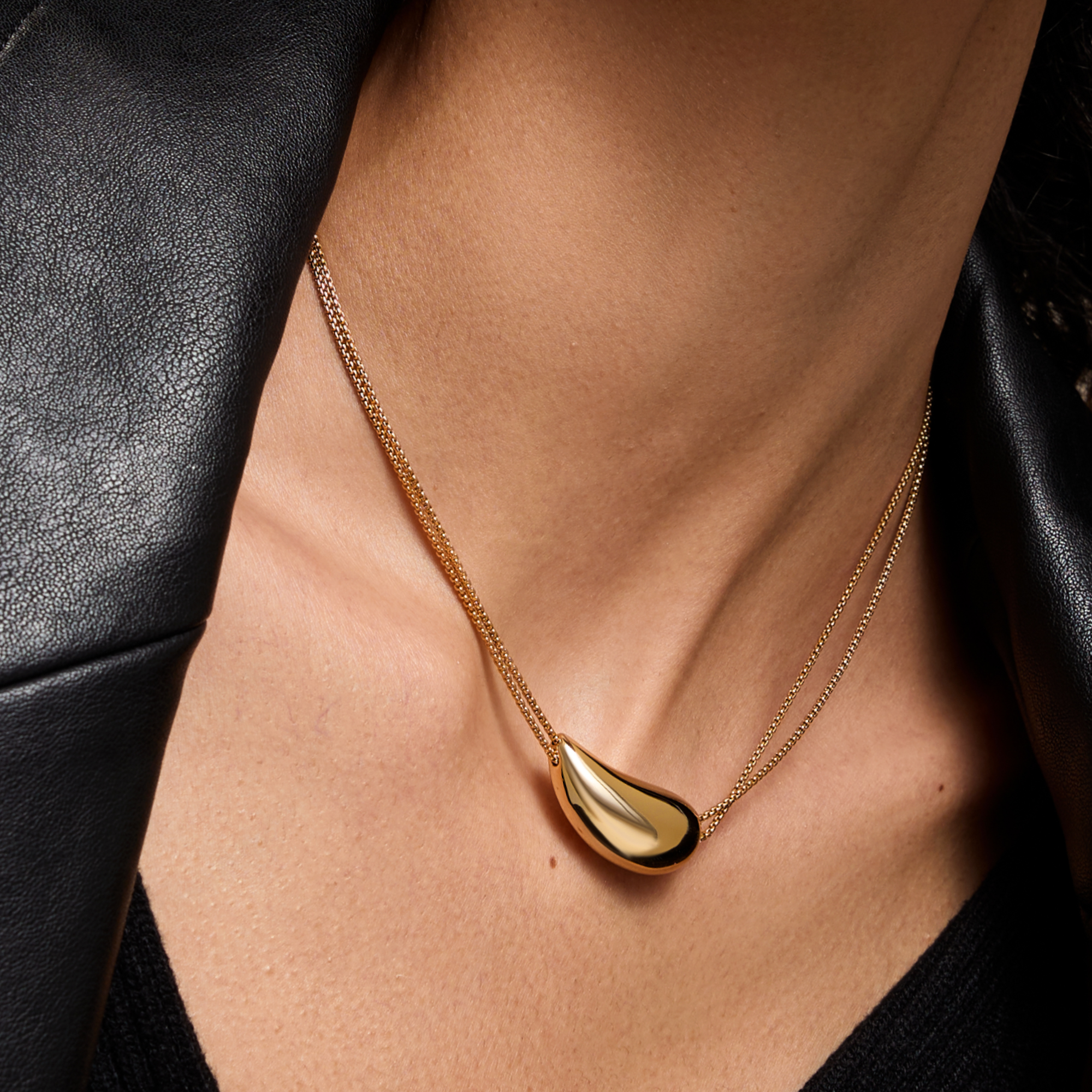 Drop Necklace - Gold Plated