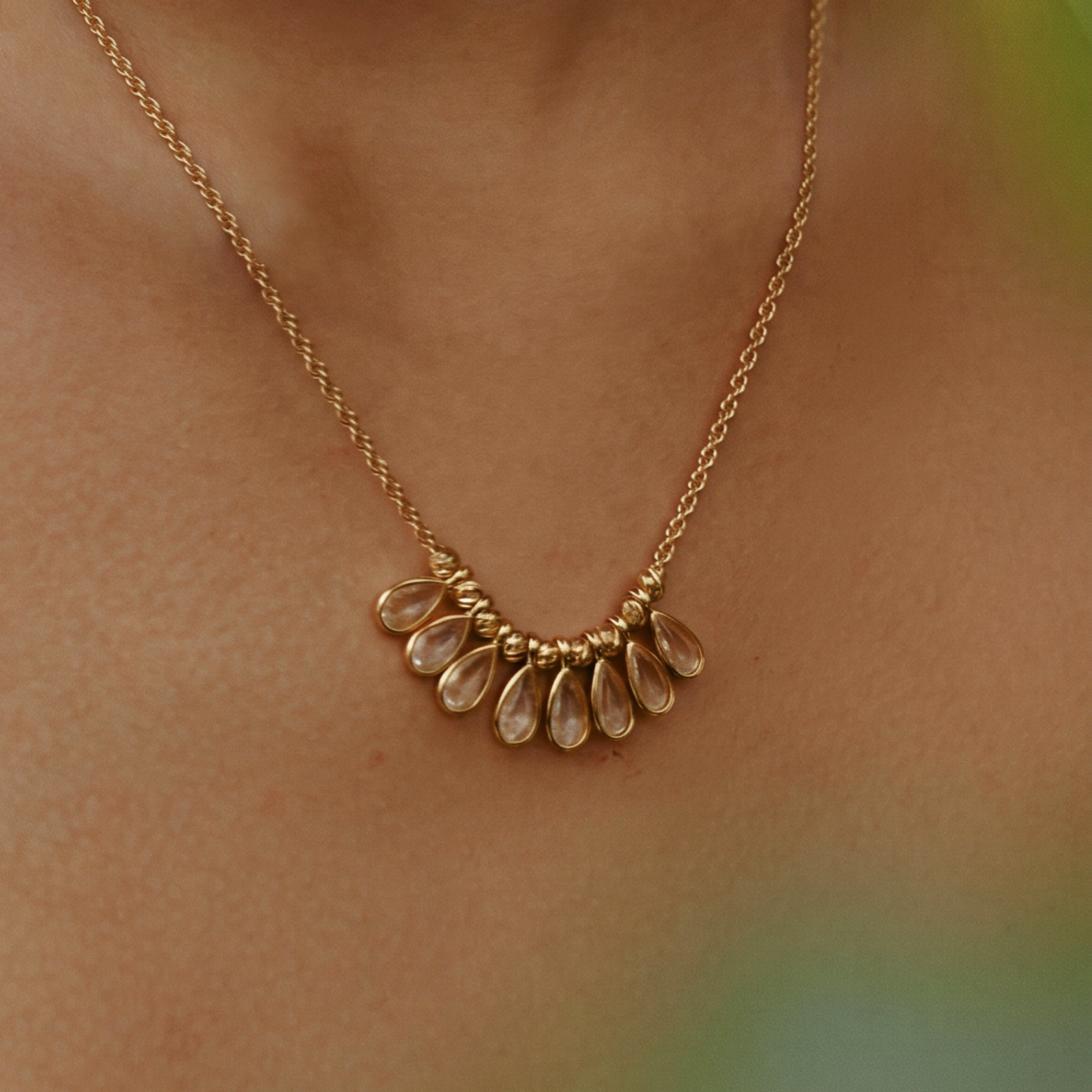 Aeolian Echo Drop Necklace