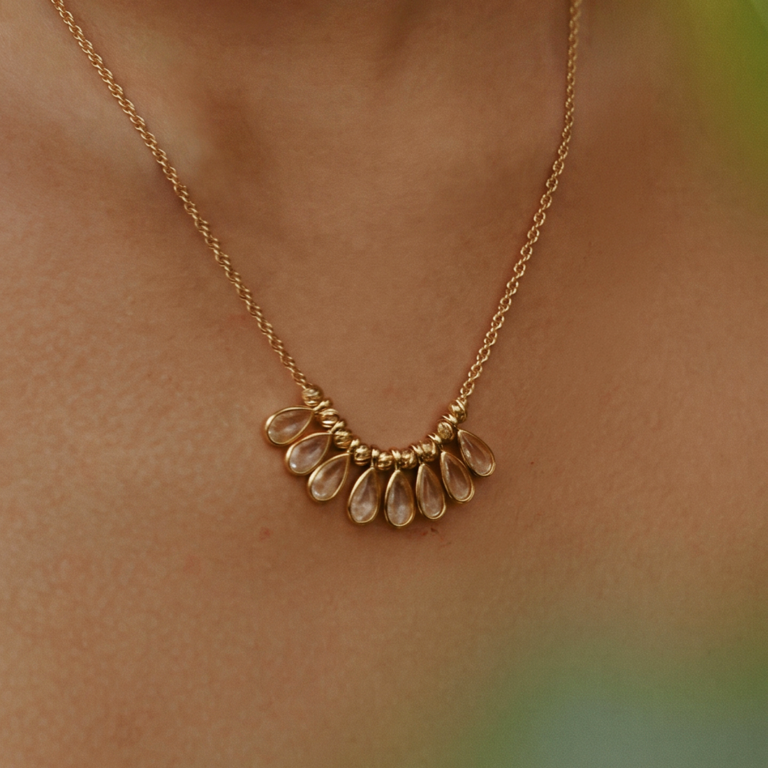 Aeolian Echo Drop Necklace