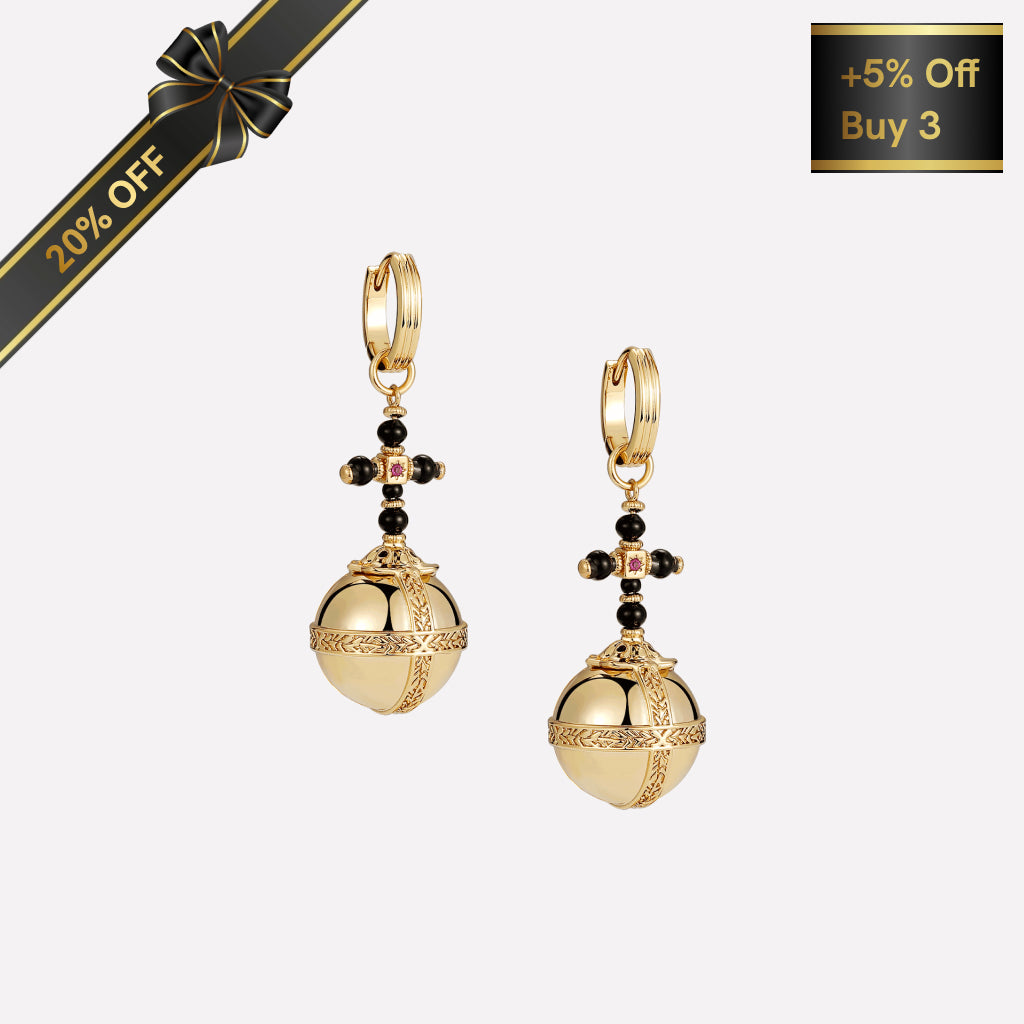 Globus Cruciger Earrings