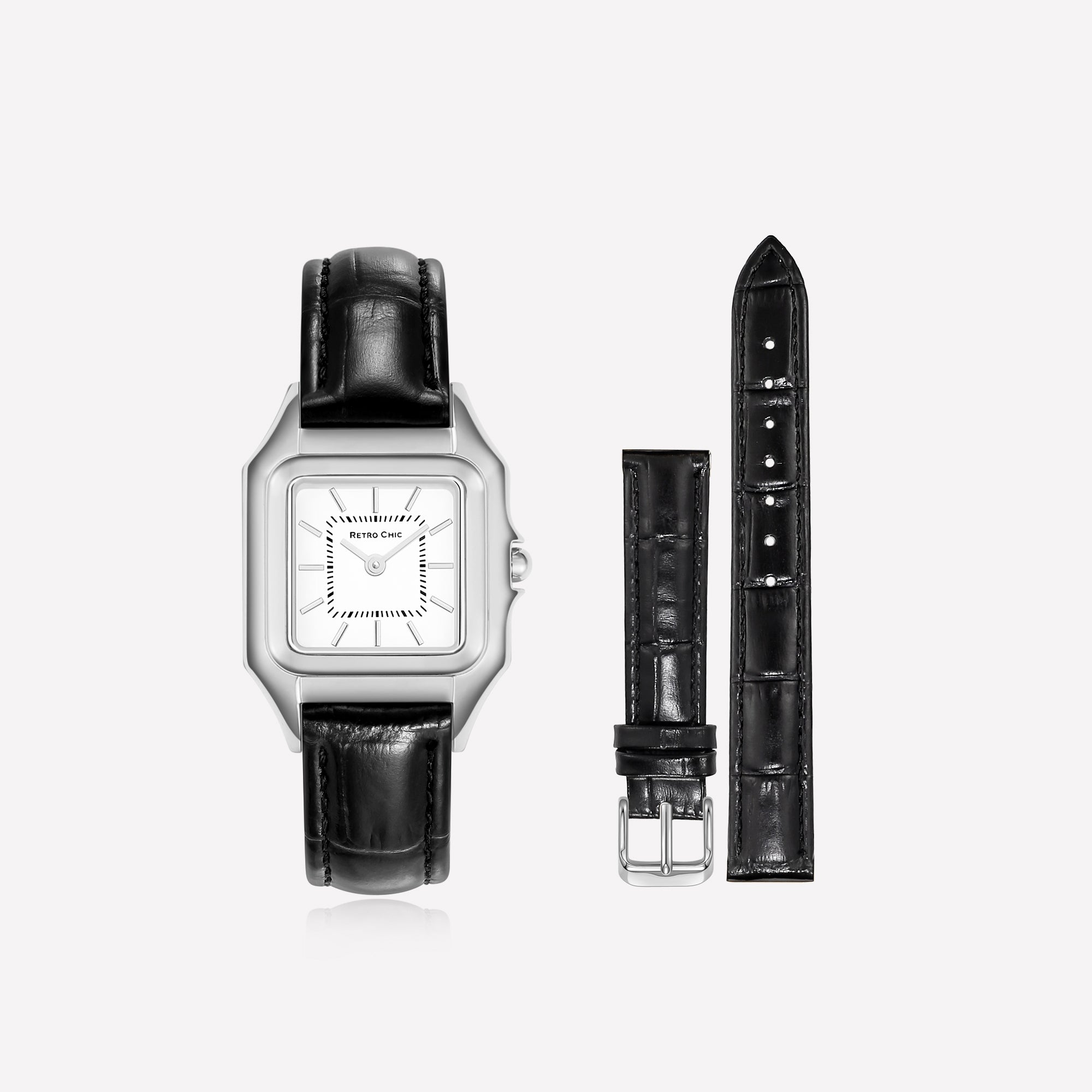 Vatican Majesty Watch - Black & Silver