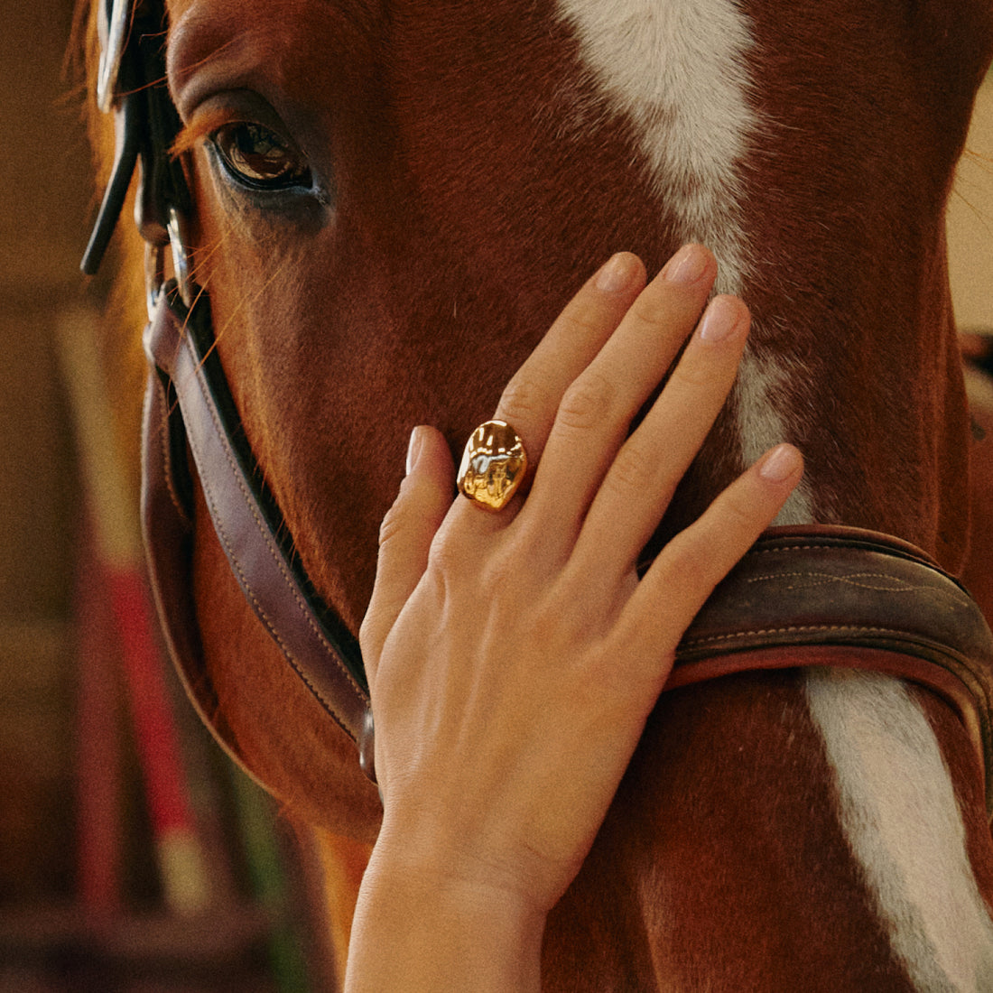 Lumina Orbit Ring - Gold