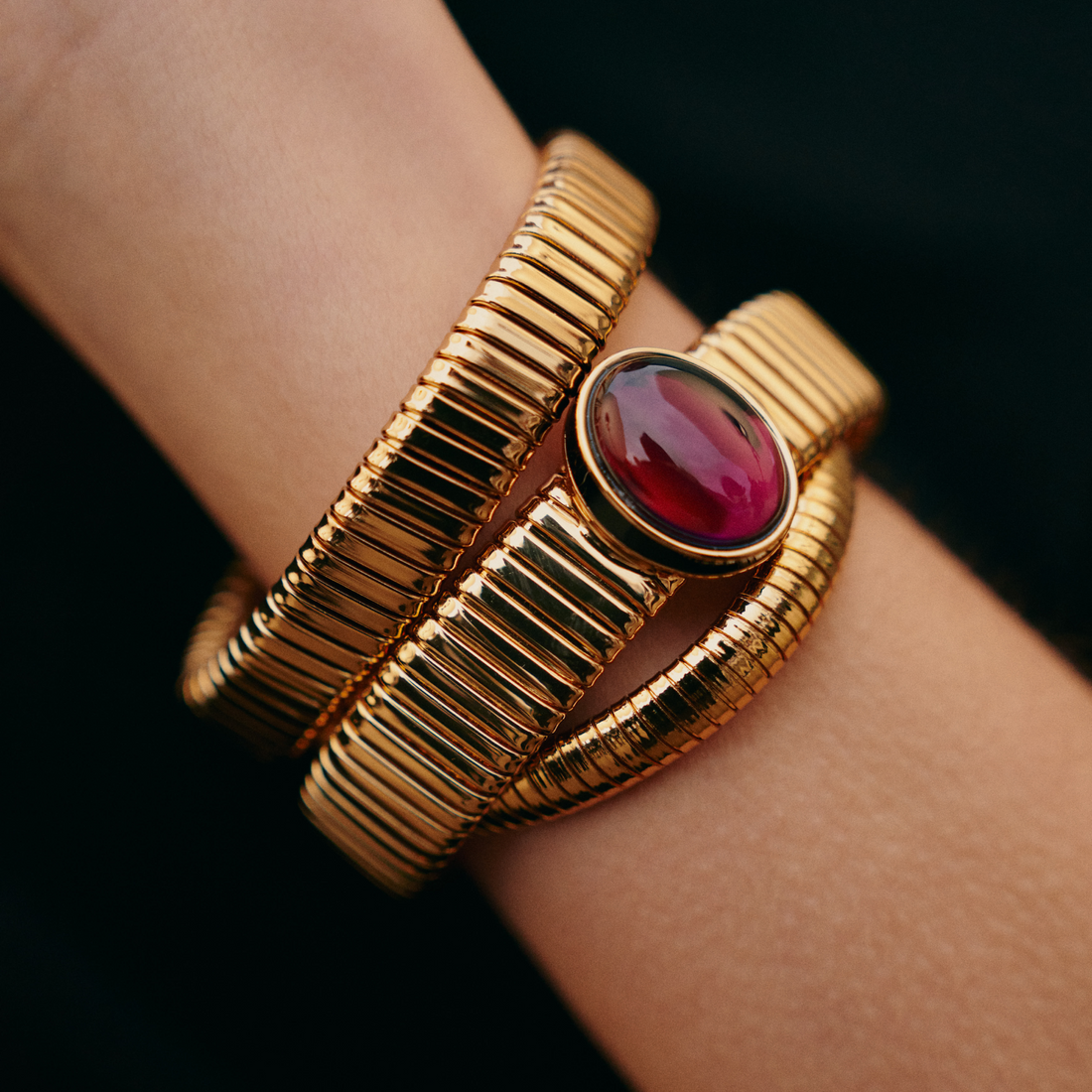 Wide Gladiator Minimalist Bracelet