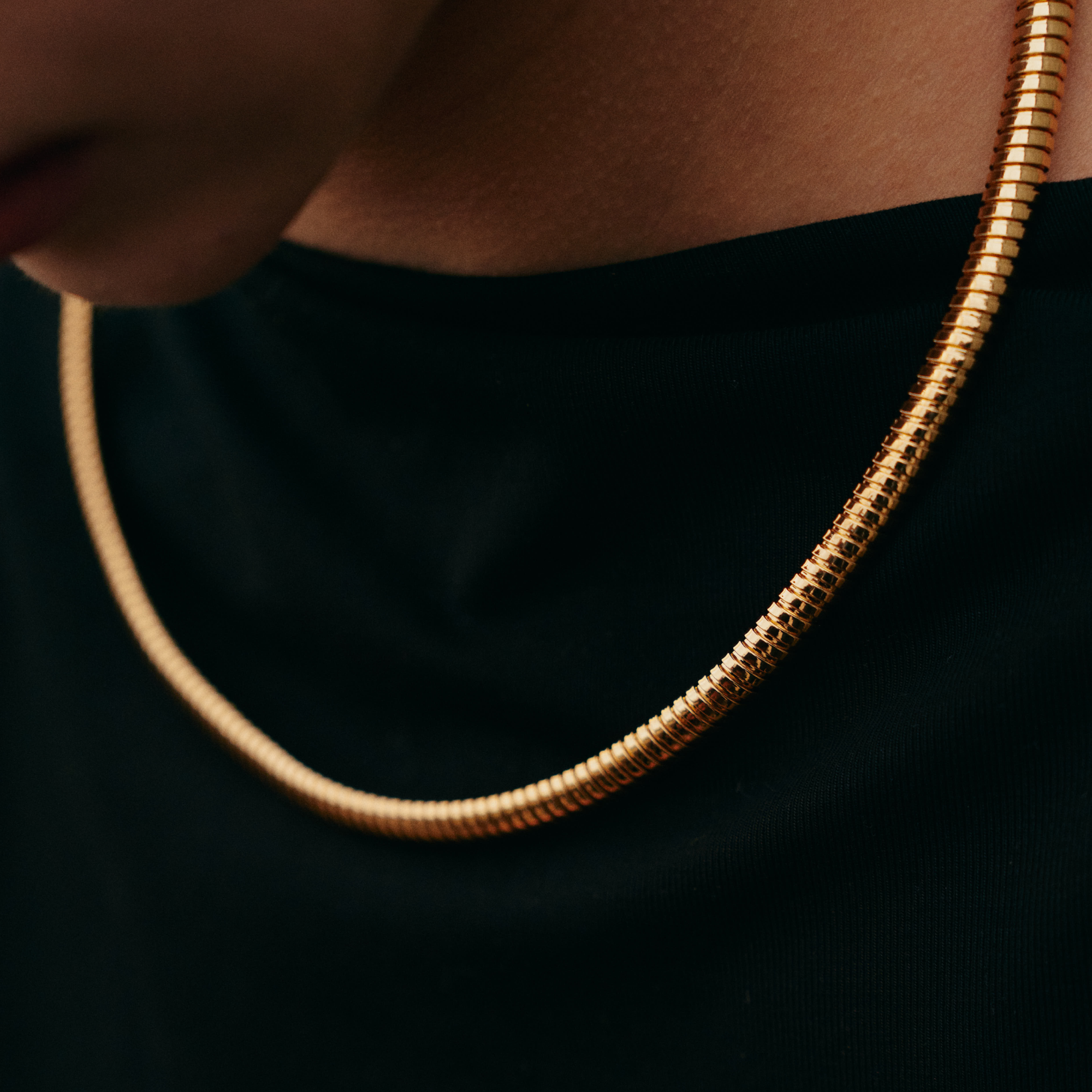 Gold Minimalist Choker