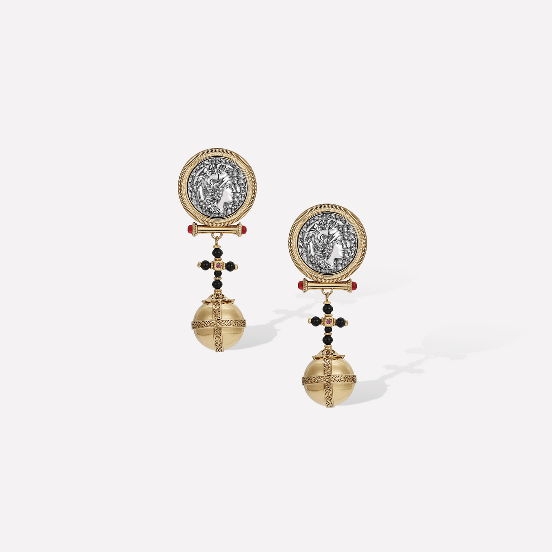 Globus Cruciger Earrings