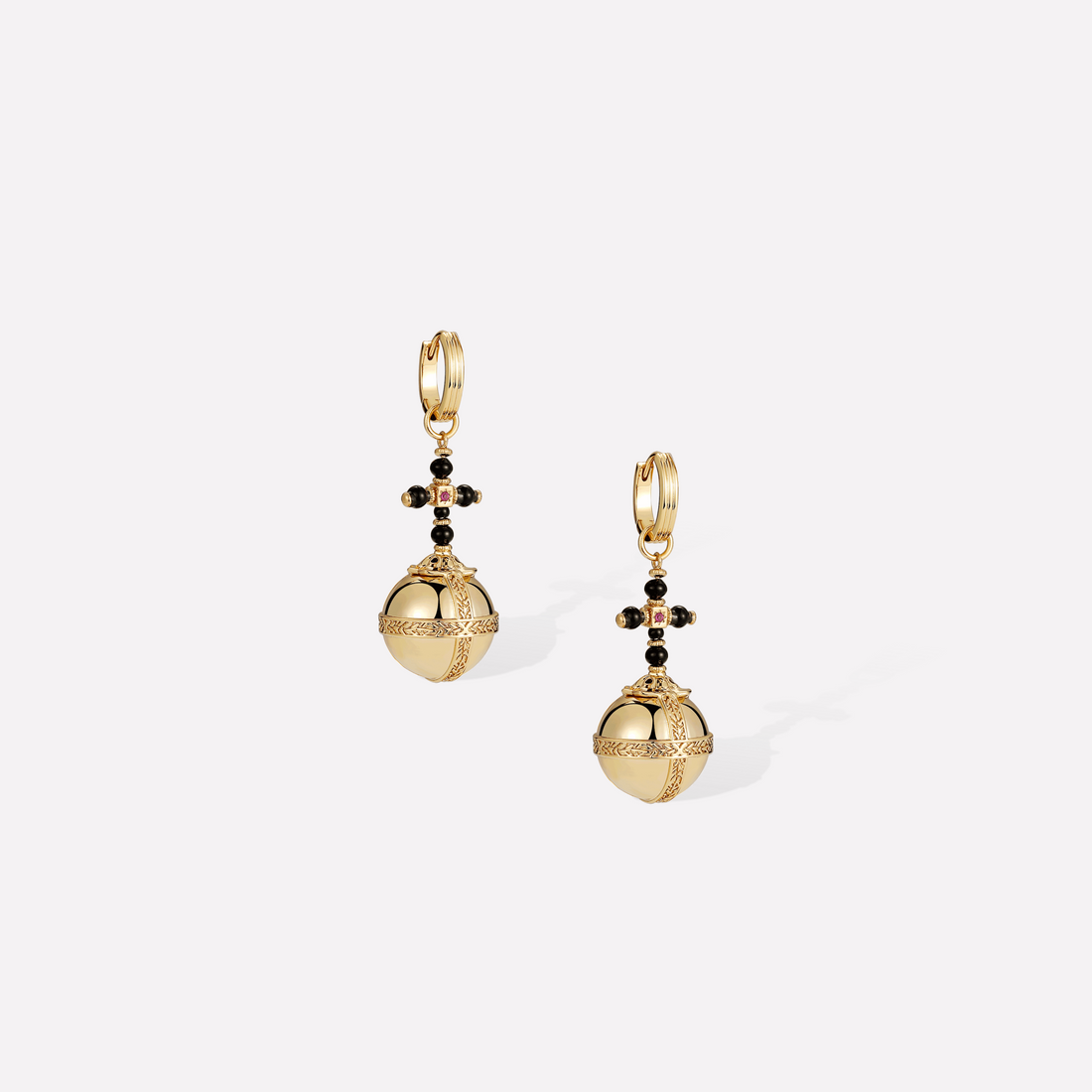 Globus Cruciger Earrings