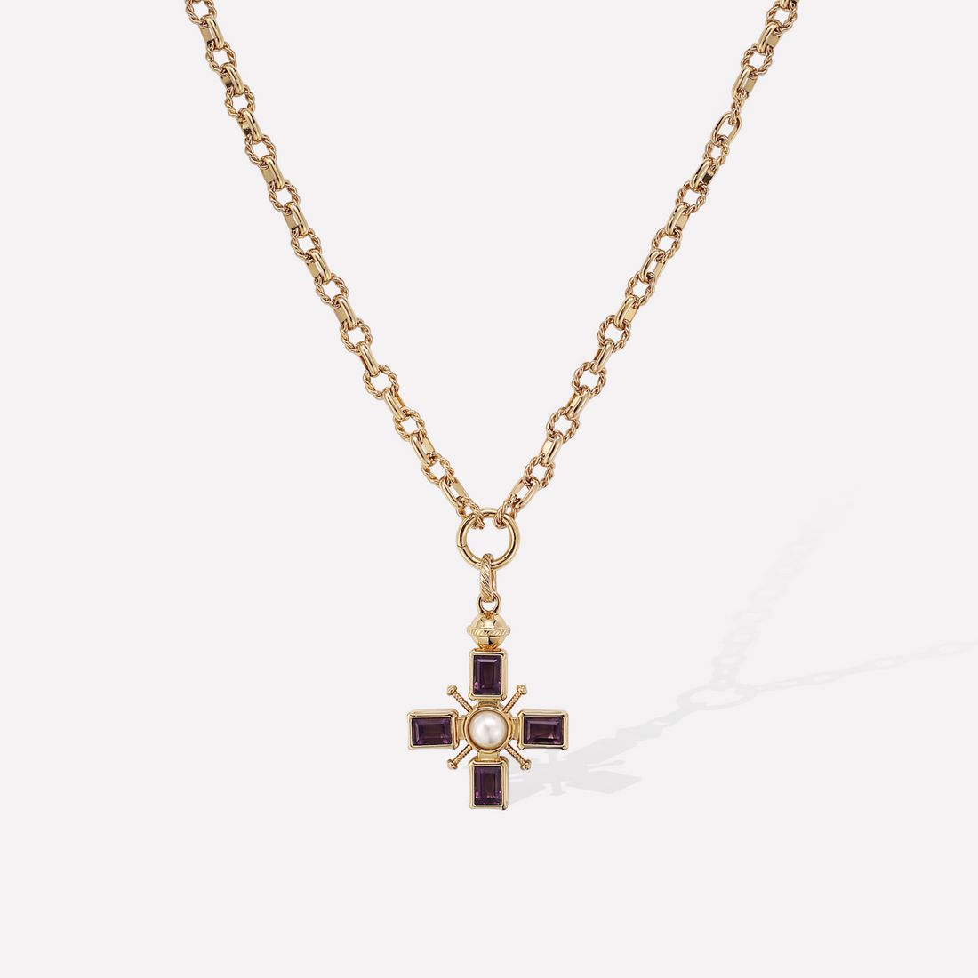 Byzantine Cross Necklace