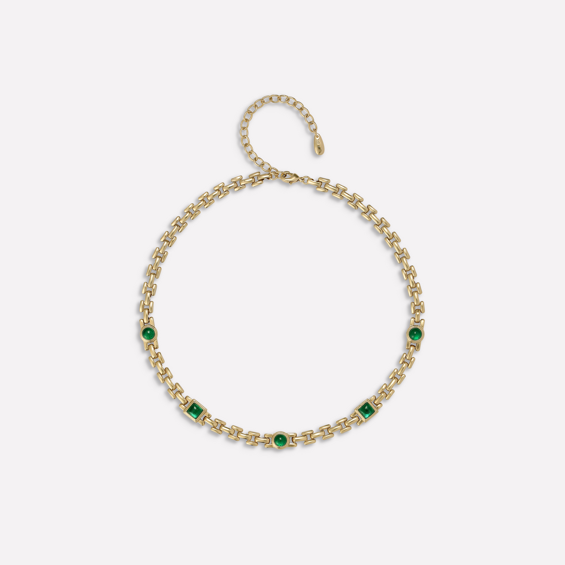 Byzantine Empire Green Necklace