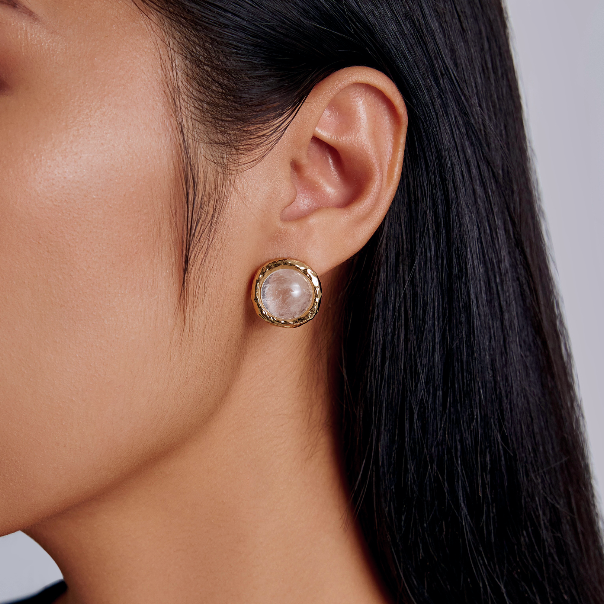 Aeolian Whispers Earrings - Gold Plated
