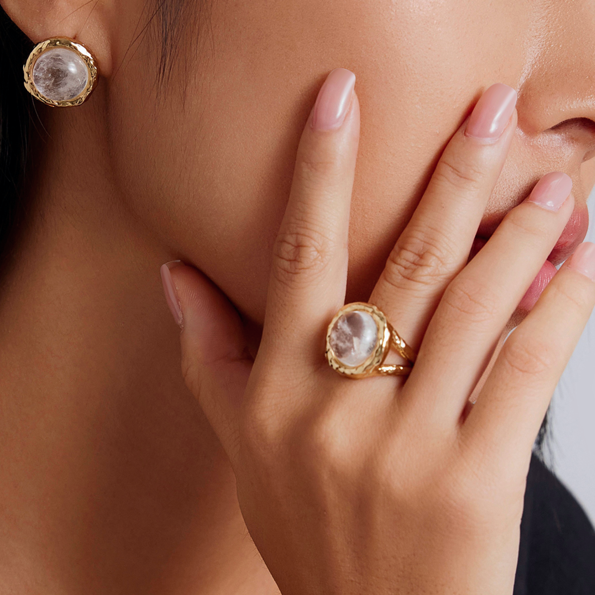 Aeolian Whispers Ring - Gold Plated