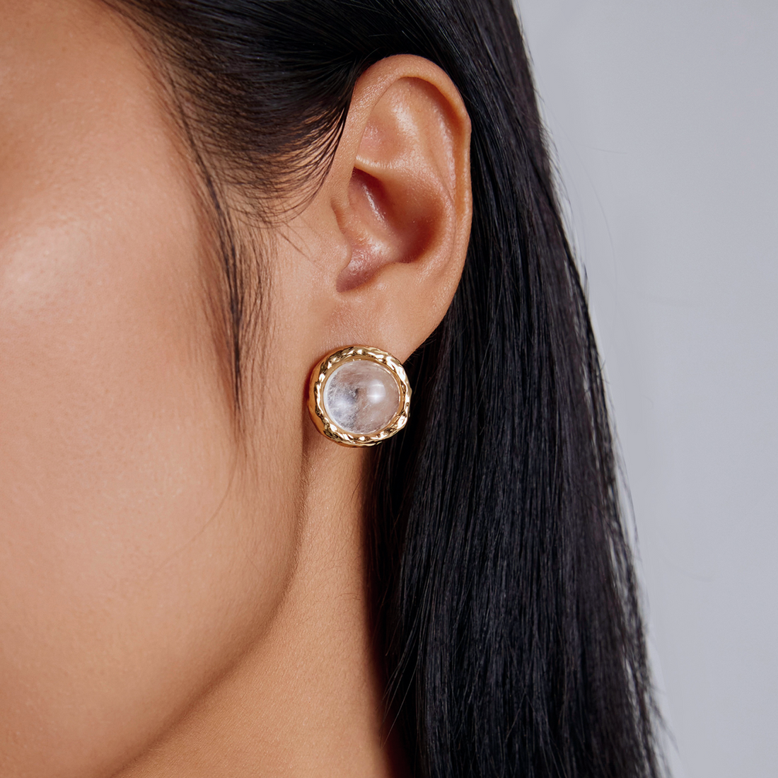 Aeolian Whispers Earrings - Gold Plated