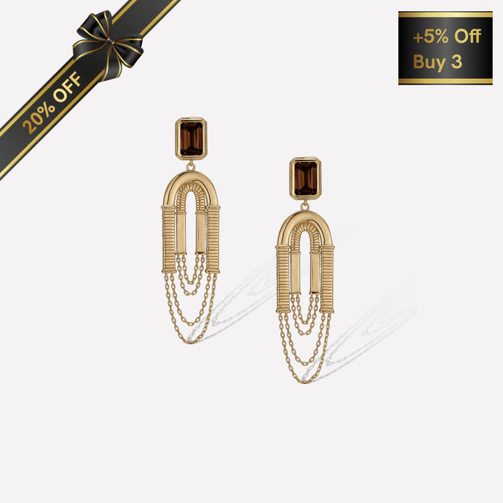 Olympieion Tassels Earrings