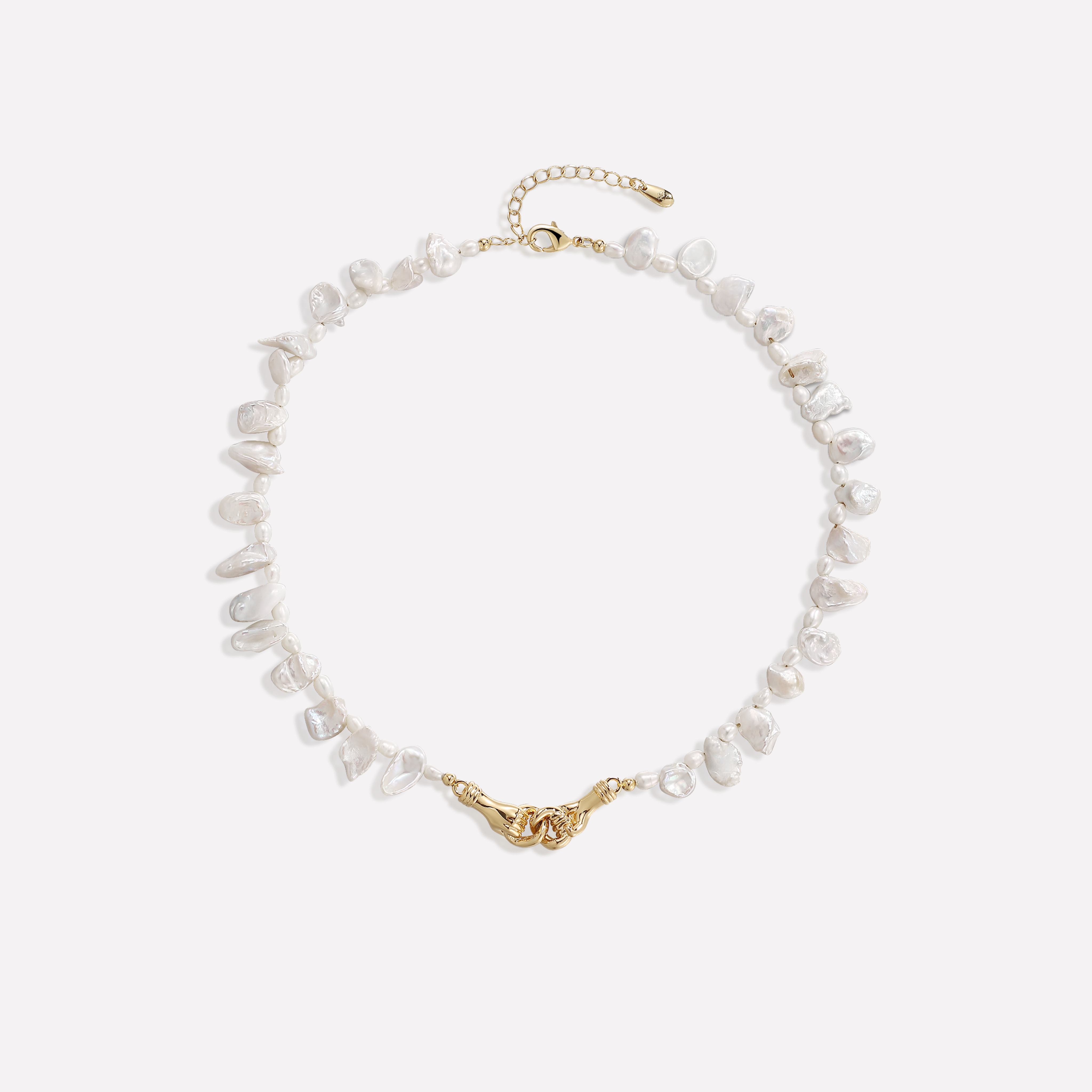 Wave Kisses Pearl Necklace