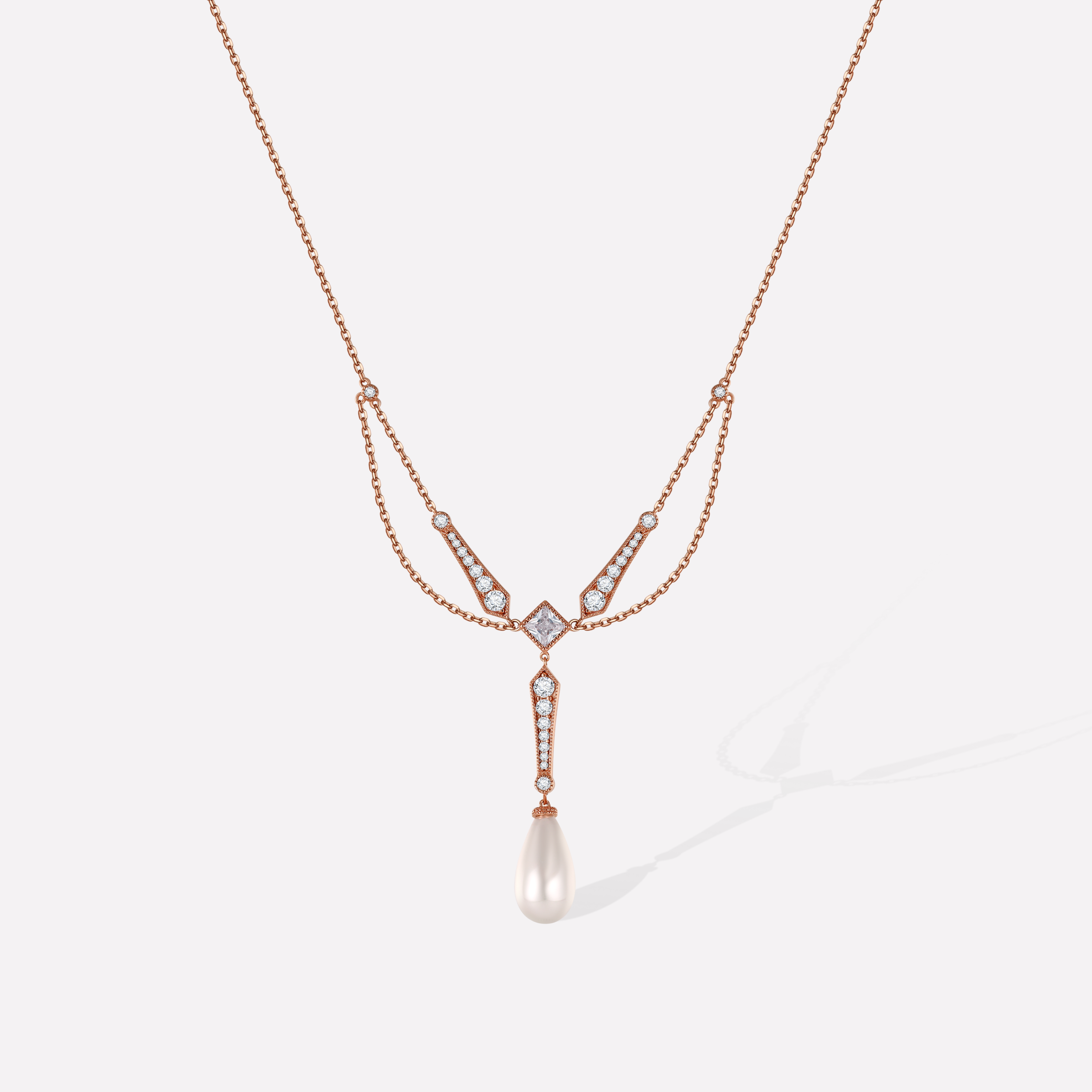 Pink Ballet Necklace