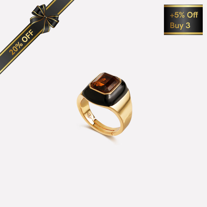 Roman Night Ring - Adjustable