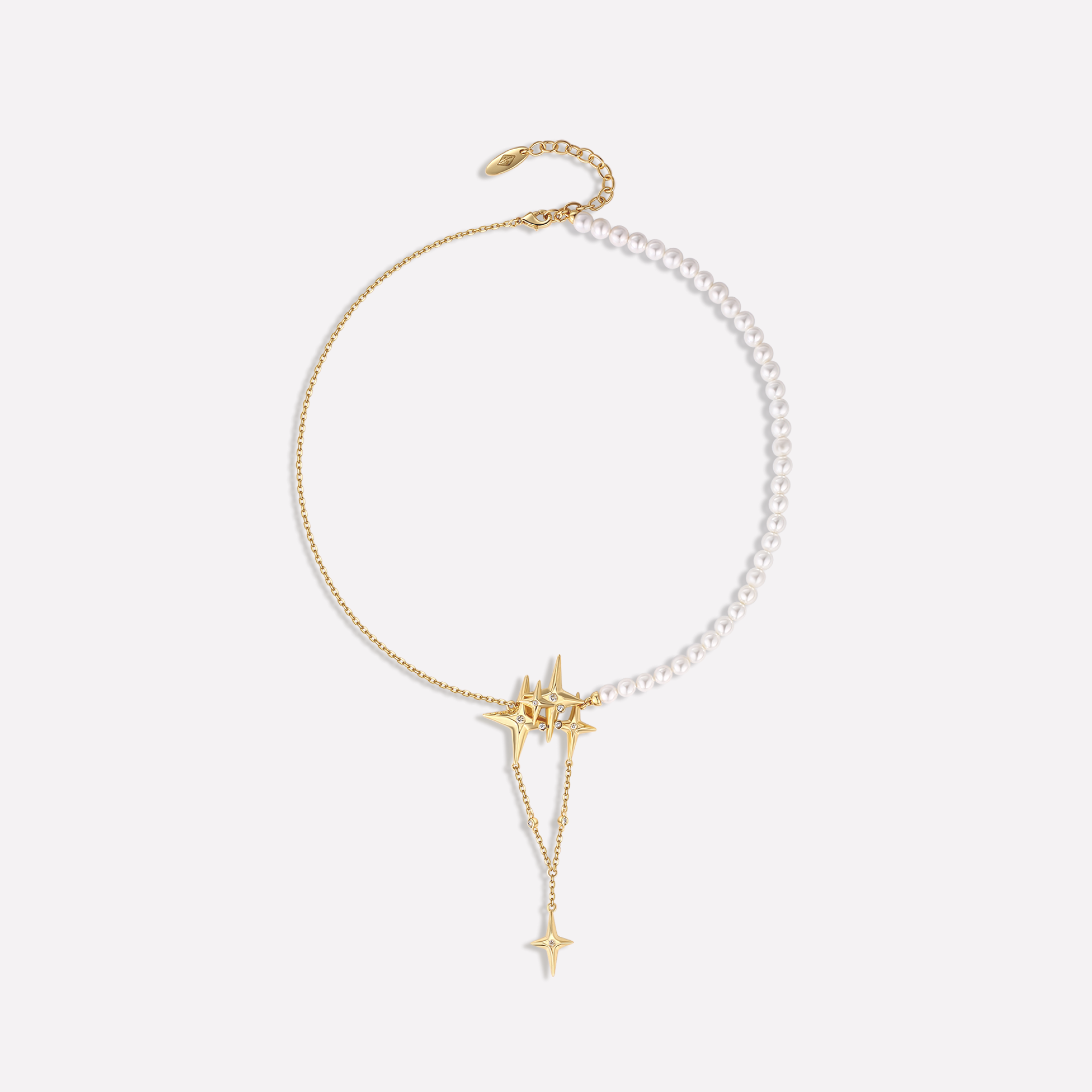 Golden Starry Necklace