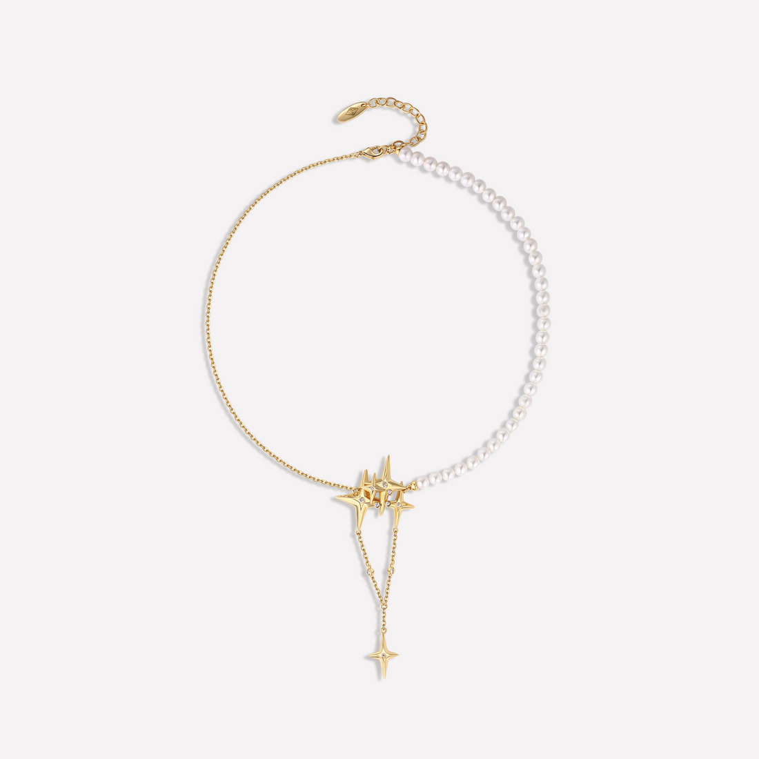 Golden Starry Necklace