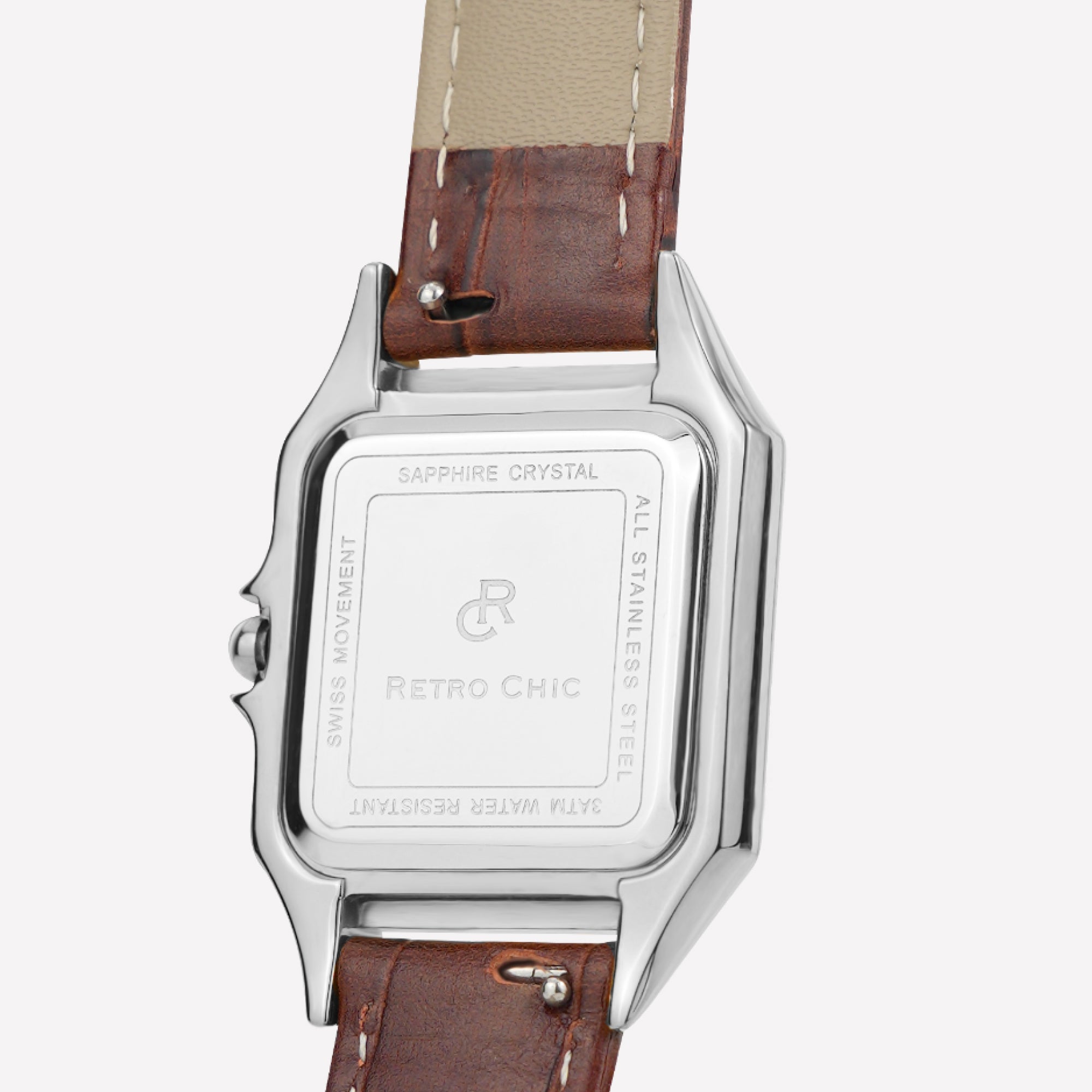 Vatican Majesty Watch - Brown & Silver