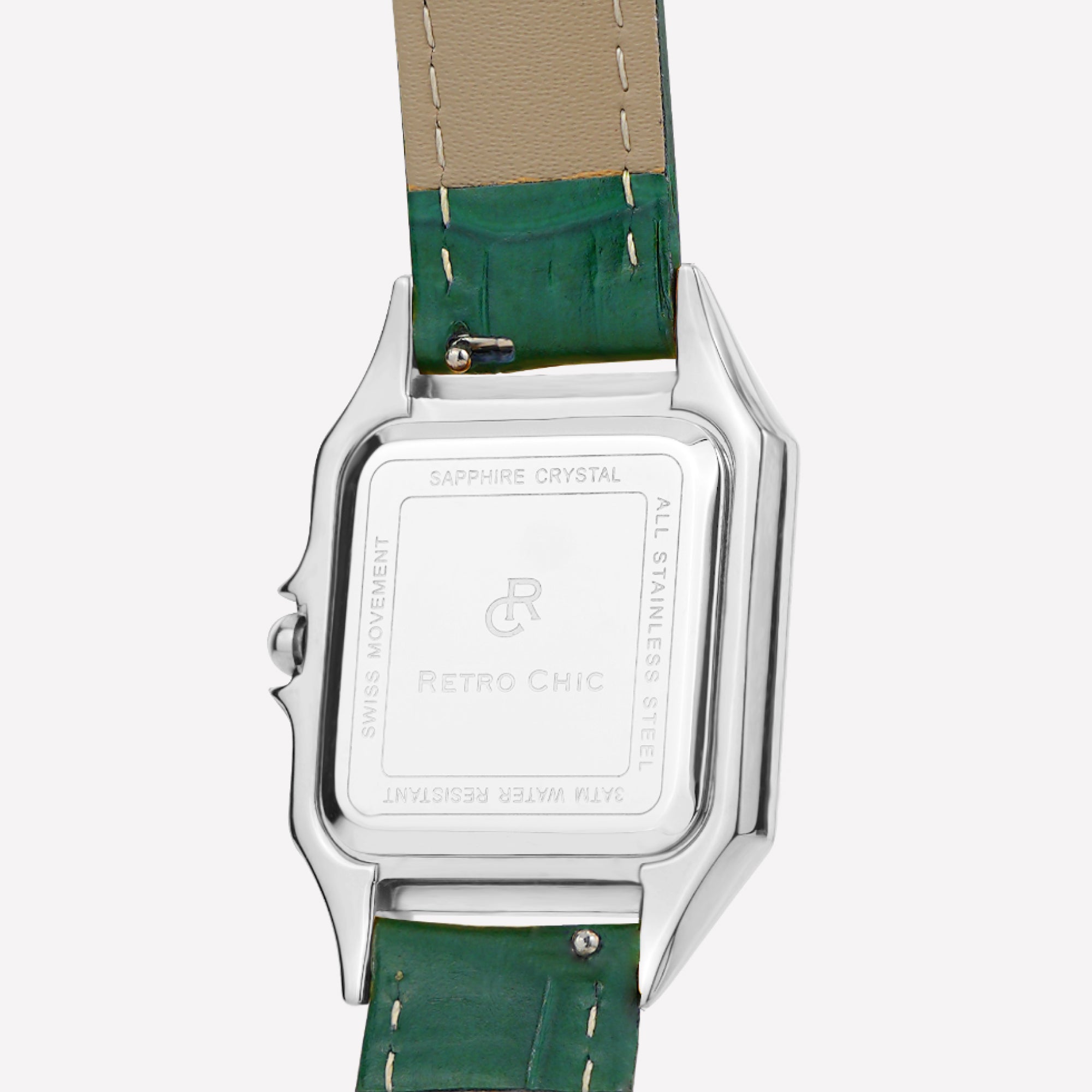 Vatican Majesty Watch - Green & Silver