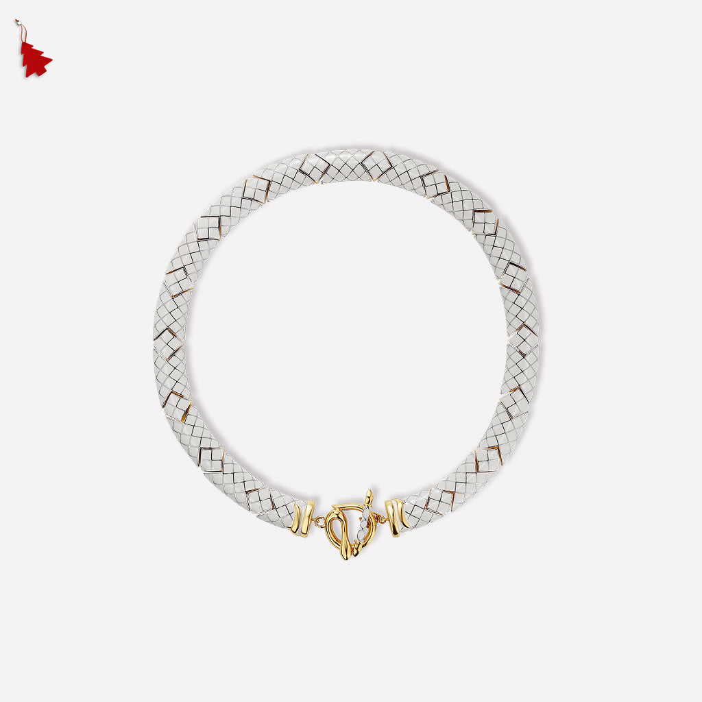 White Uraeus Necklace