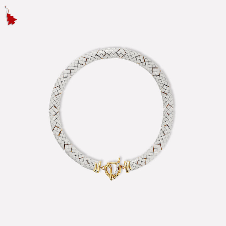 White Uraeus Necklace