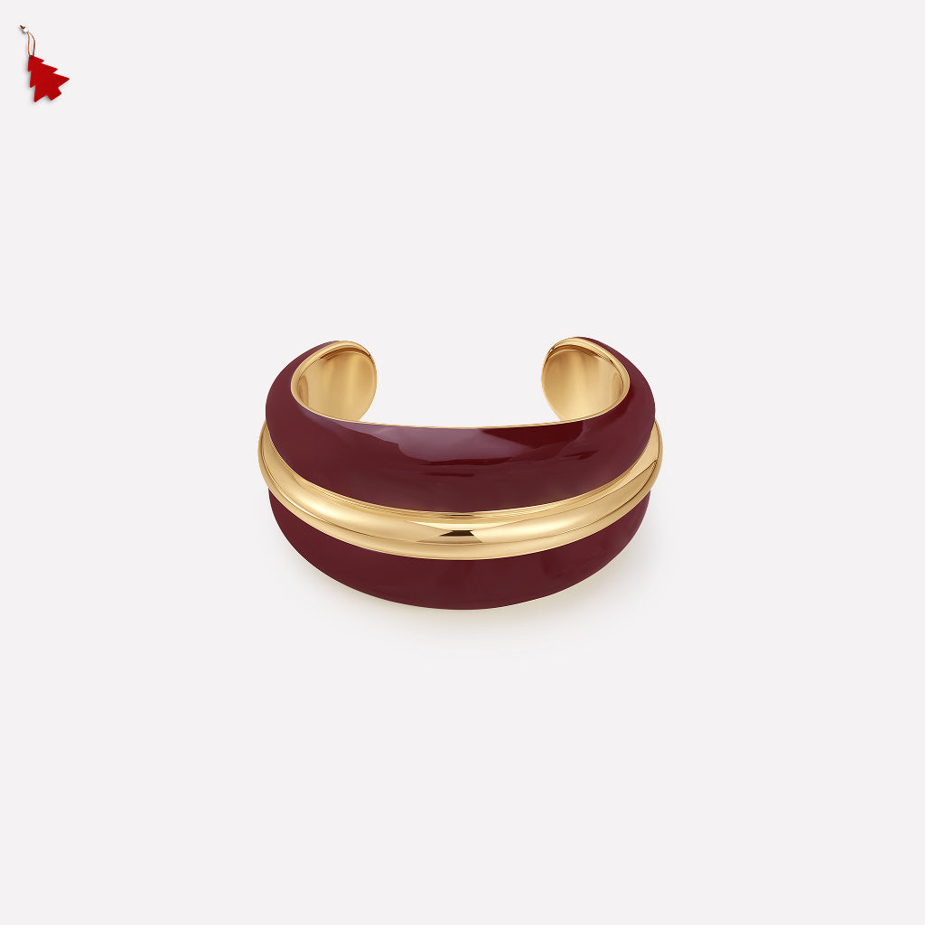 Ostuni Red Bangle